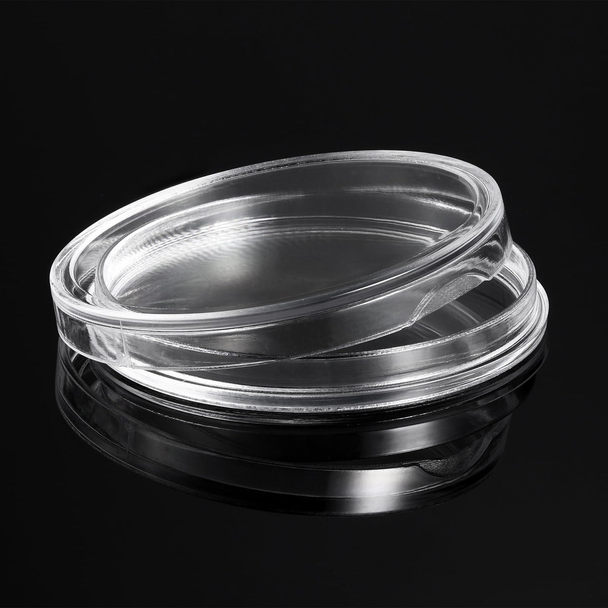 MUQING 240 PCS 30mm Plastic Coin Capsule Holder, 5 Sizes Protect Gasket Coin Case for Collectors, Round Coin Collecting Supplies with Storage Box