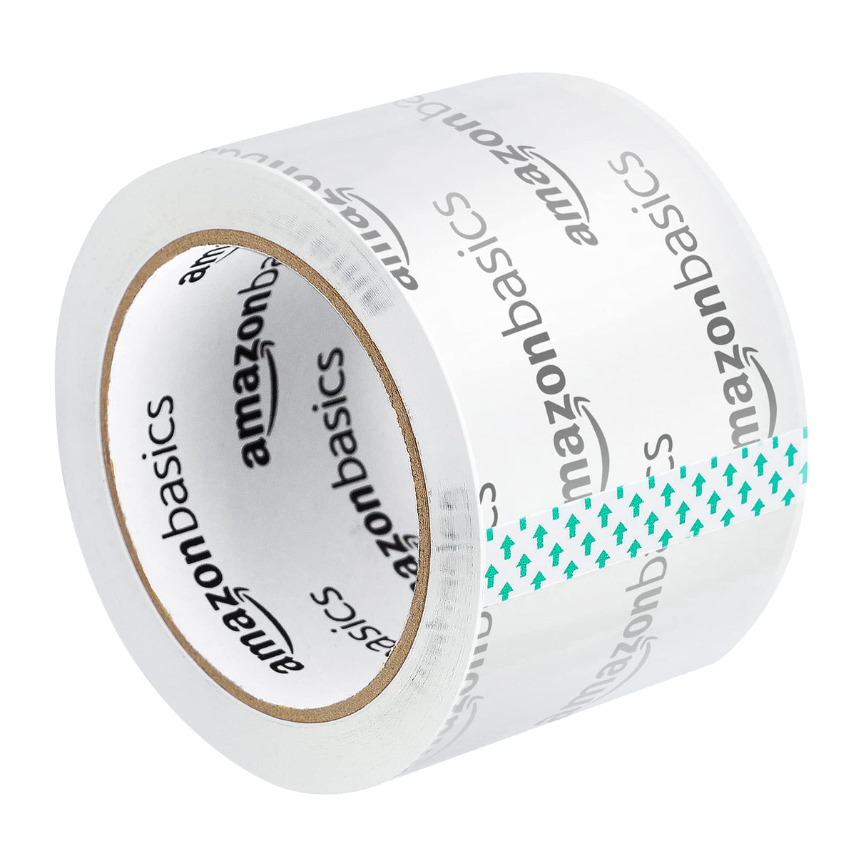 Amazon Basics Extra-Wide Packing Tape for Moving, Storage, Shipping and Sealing Boxes, Crystal Clear, Low Odor, 2.83" x 54.6 Yards, 6-Pack