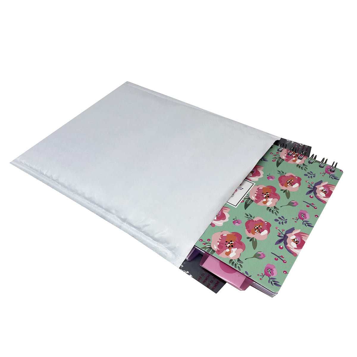 Poly Bubble padded Mailer - (100pack, #2-8.5" x 12") Pack and Ship - self sealing Industrial standard Office, School, and Business shipping product
