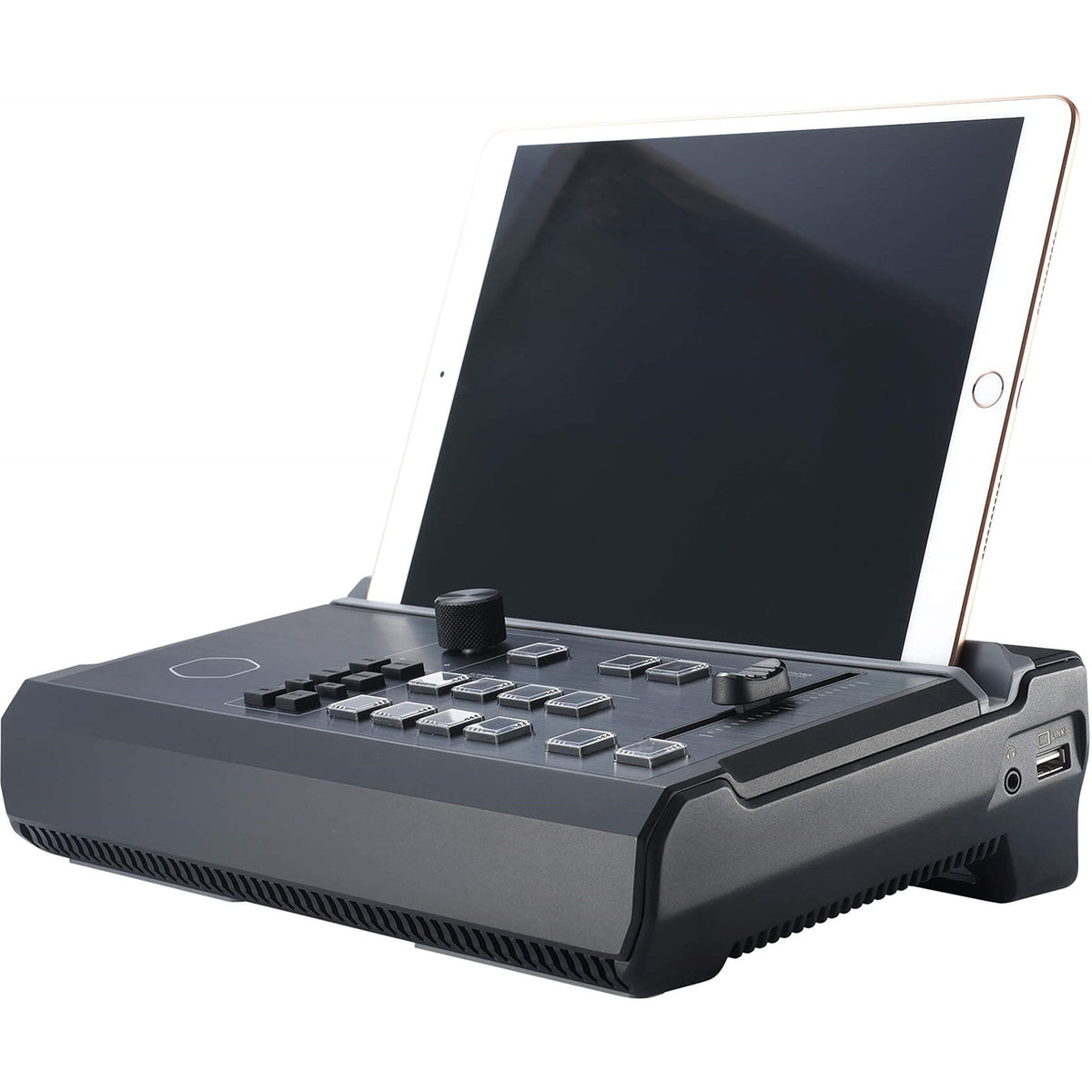 Cooler Master StreamEnjin Livestream Mixer, All-in-One Integration, 8 Customizable Storyboard, Dual Professional CDN Destinations, iPad/Android Tablet App (Tablet not Included) (RM-SEN1-H2H3-R1)