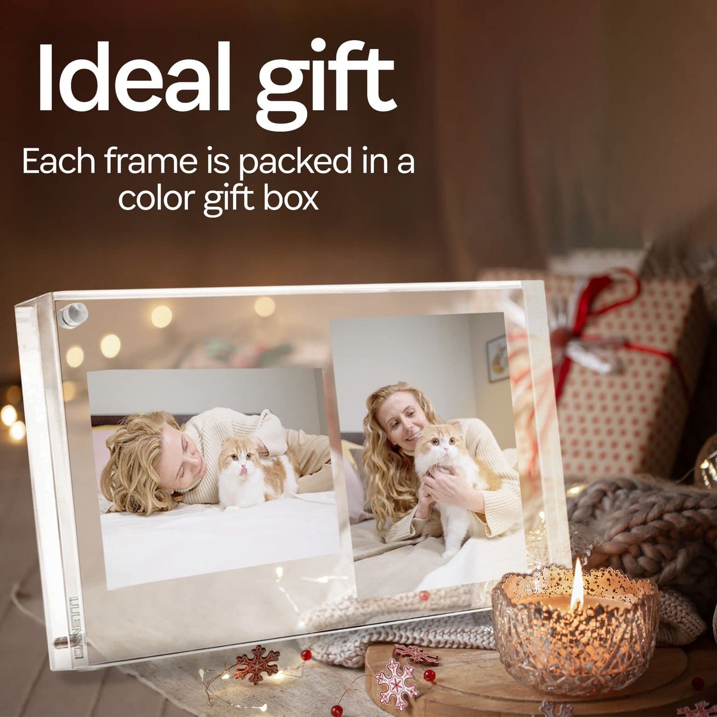 Canetti Design Group The Original Magnet Frame - Clear Acrylic-8.5x11 inch