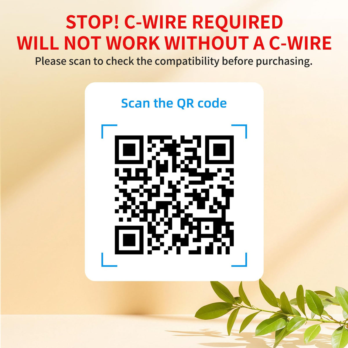 Smart Thermostats for Home, WiFi Thermostats Compatible with Alexa and Google Assistant,7day x 8period Programmable Control Tuya/Smart Life, Energy Saving, C-Wire Require