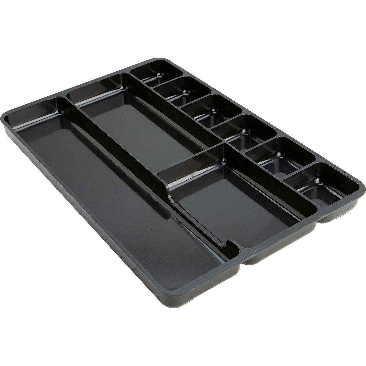 1InTheOffice Desk Drawer Organizer 9-compartment Drawer Tray Organizer (2 Pack)