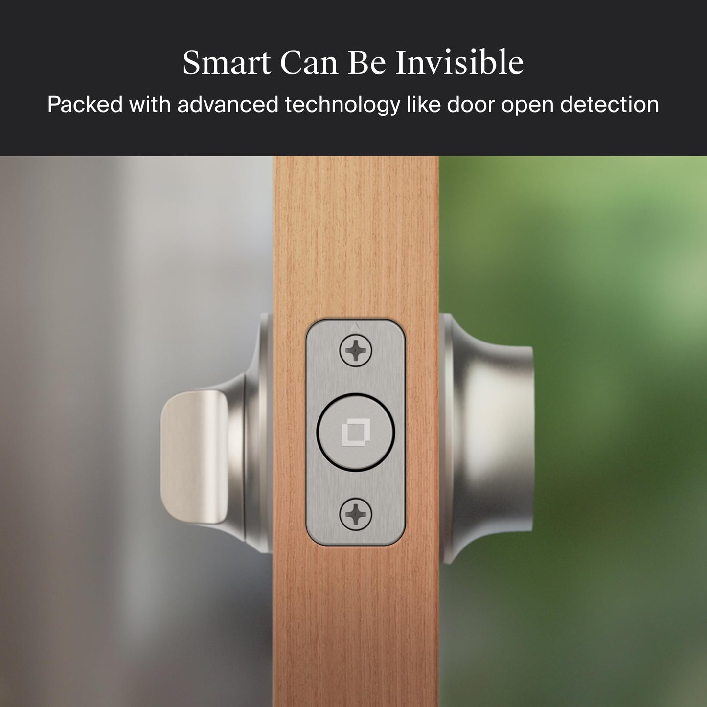 Level Lock Pro - World’s Smallest, Fastest, Innovative Smart Lock - Matter-Over-Thread Deadbolt Plus Apple Home Key - Keyless & Remote Access via Apple, Alexa, Google Home, SmartThings (Satin Nickel)