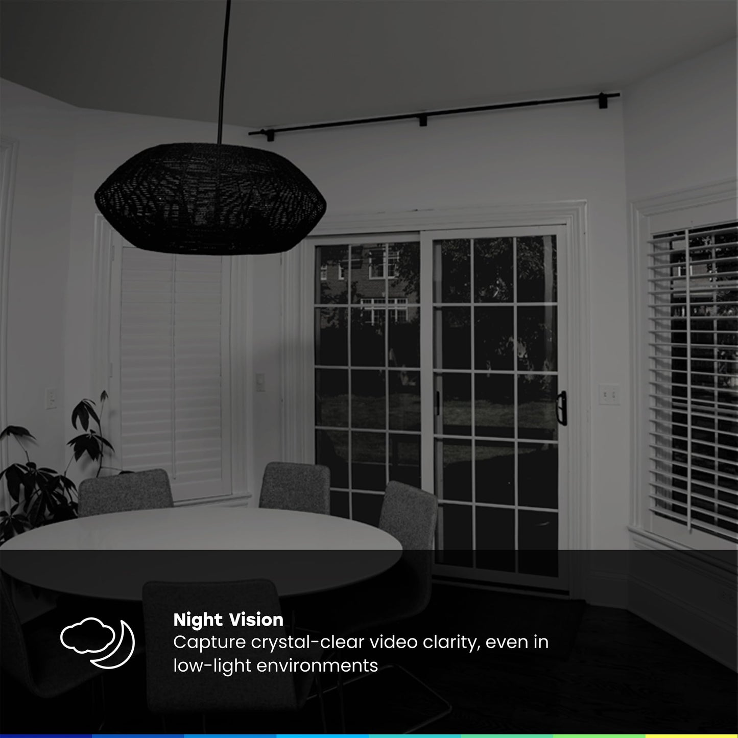 myQ Indoor Plug-in Security Camera Gen 2 – 2K Smart Wi-Fi Camera with Night Vision, Baby and Pet Monitor, Motion Detection and Alerts, 2-Way Audio & App Control, 2 Pack