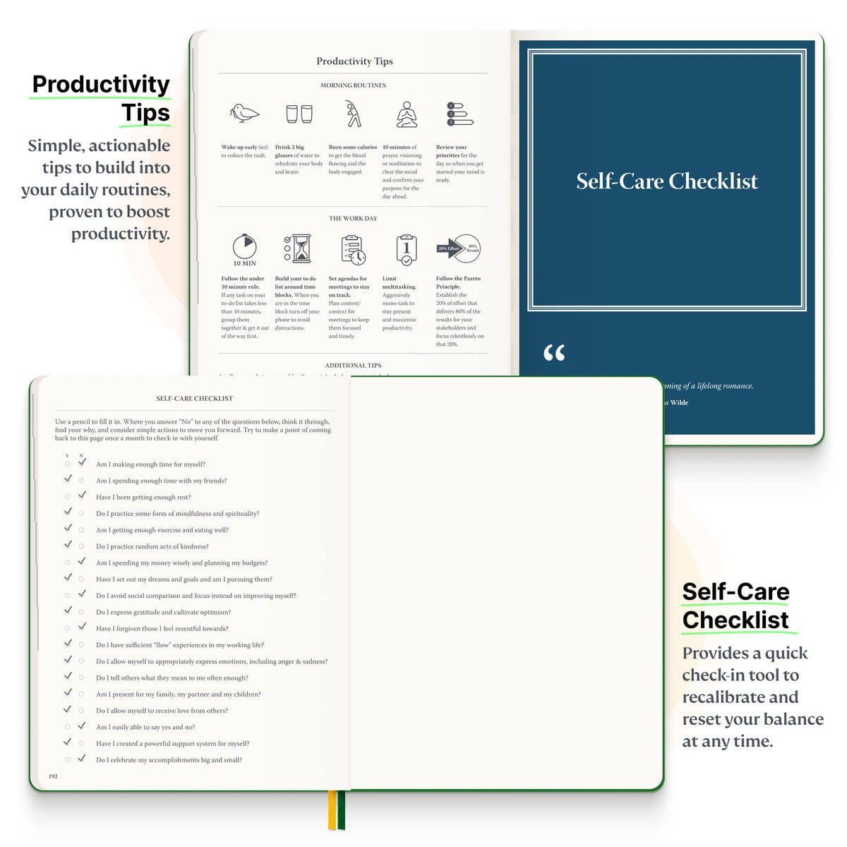 Roterunner Purpose Planner Notebook B5 7.5”x9.8” Undated Planner 2025 Daily Weekly and Monthly Productivity Goal Setting Tool for Work Home