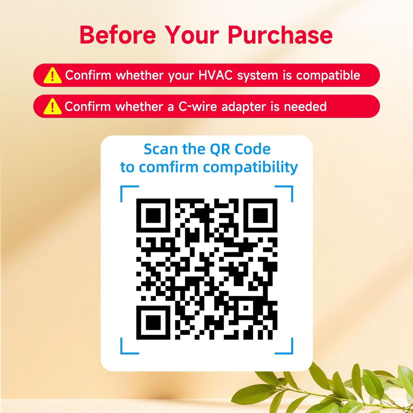Smart Thermostats for Home, WiFi Thermostats Compatible with Alexa and Google Assistant,7day x 8period Programmable Control Tuya/Smart Life, Energy Saving, C-Wire Require (Black)