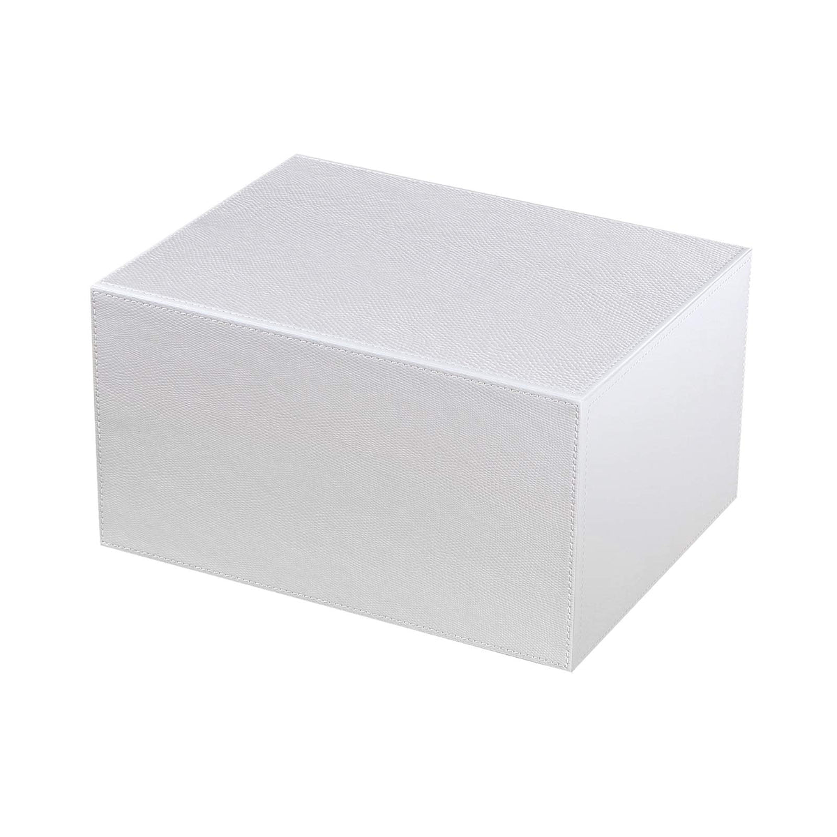 Ayunga PU Leather Desk Organizer with 3 Drawers, Executive Office Supplies Desktop Filing A4 File Cabinet/Holder, Stackable Storage Box for Jewelry/Bill/Paper/Documents/Makeup Home Decor Accessories