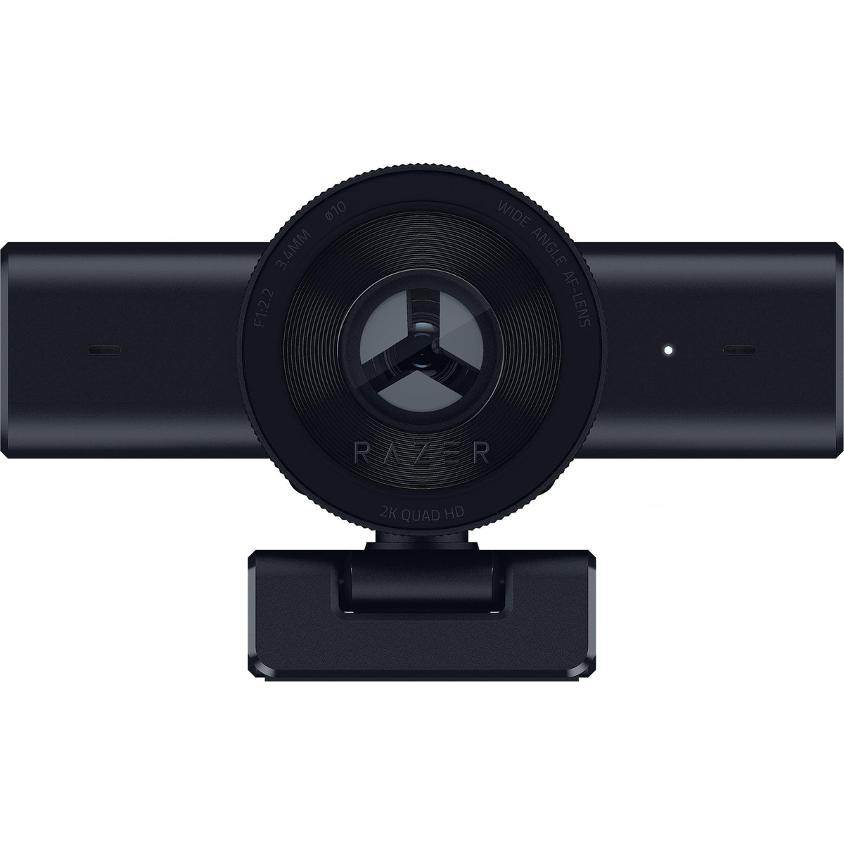 Razer Kiyo V2 X Streaming Webcam: 1440p 60 FPS - Auto Focus - Built-in Microphone - Wide Angle Lense - Integrated Privacy Shutter - Works with OBS, Xsplit, Streamlabs, Discord, Zoom, Teams - Black