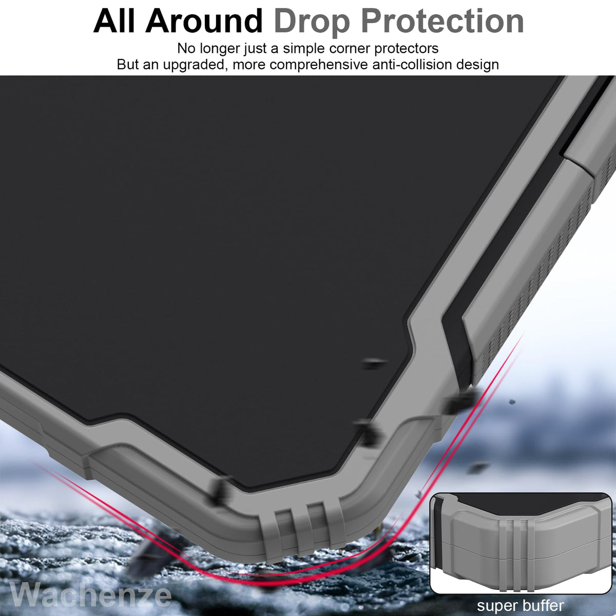Wachenze Thicker Clipboard with Storage, Internal Pen Pouch Included, A4 / Letter Size, Toughest Plastic Contractor Clip Boards 8.5x11, High Capacity Clipboards Box Case for Contractor Trucker Driver