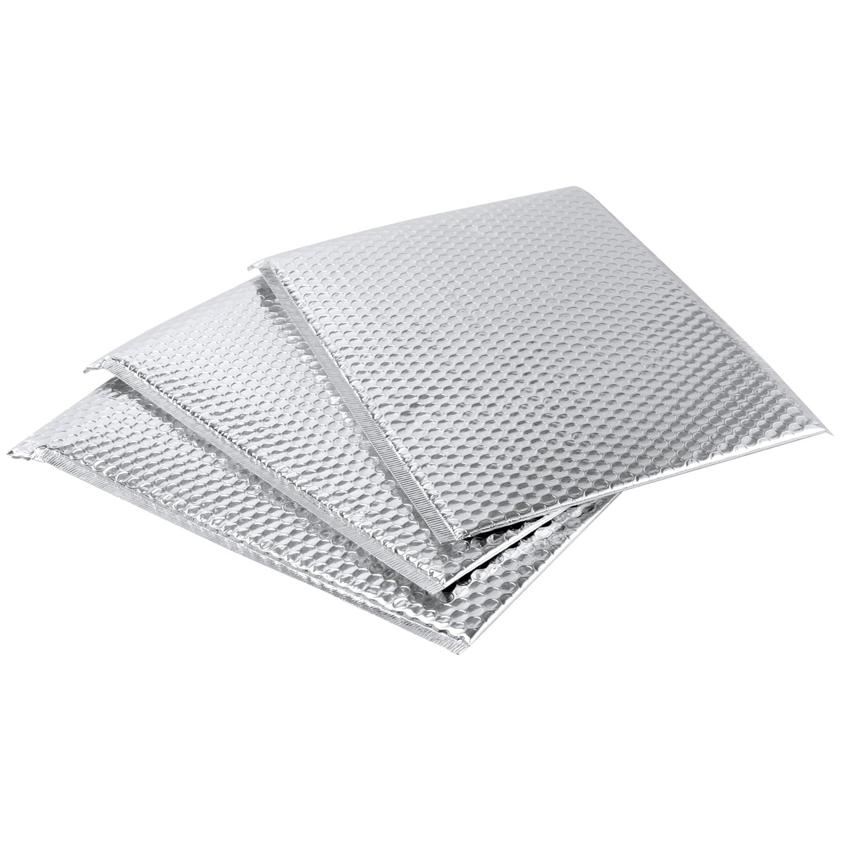 GINLANK 30 PCS 11.4 x 14 Inch Bubble Mailers, Silver Padded Mailing Envelopes, Practical Self Seal Aluminum Film Shipping Envelopes for Packing, Mailing
