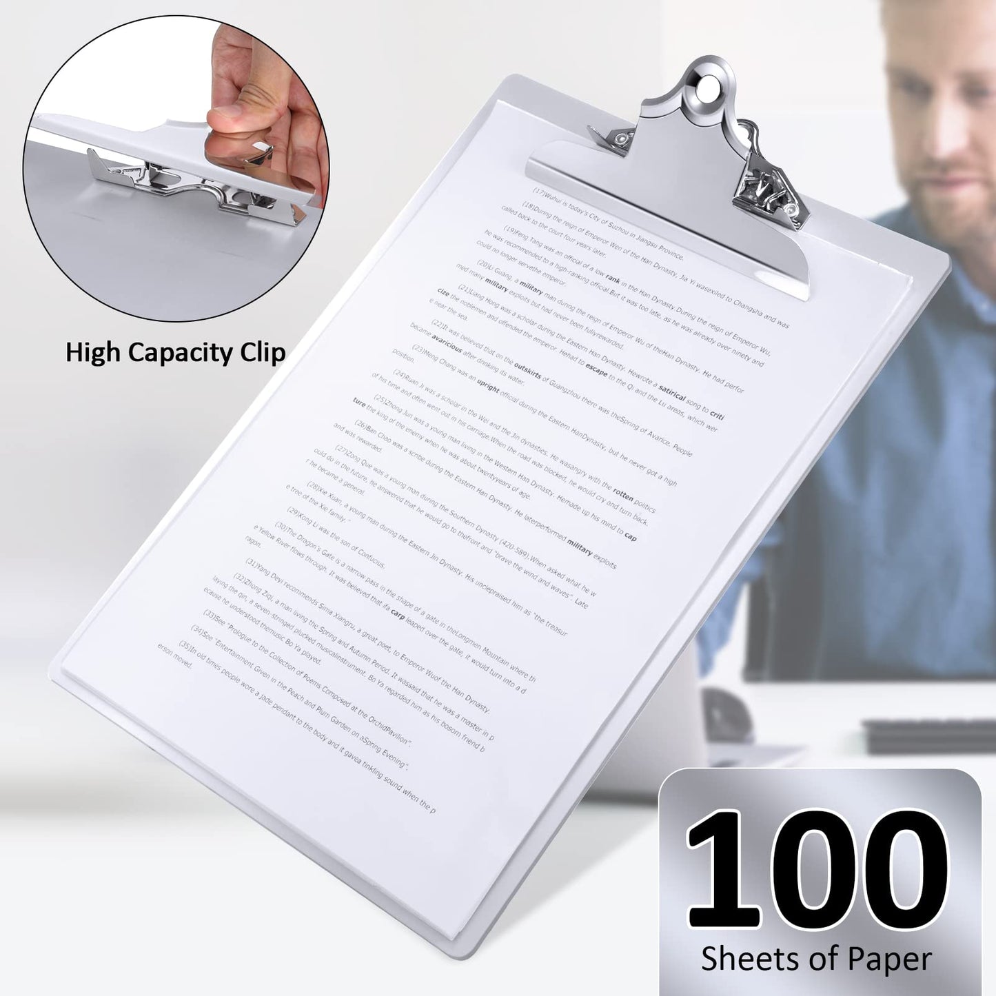 Mimorou 12 Pcs Metal Clipboard Heavy Duty Aluminum Clipboards 12 x 9 Inch Metal Clip Board with Low Profile Clip A4 Letter Size Document Holder for Office School Medical Jobsite Laboratory