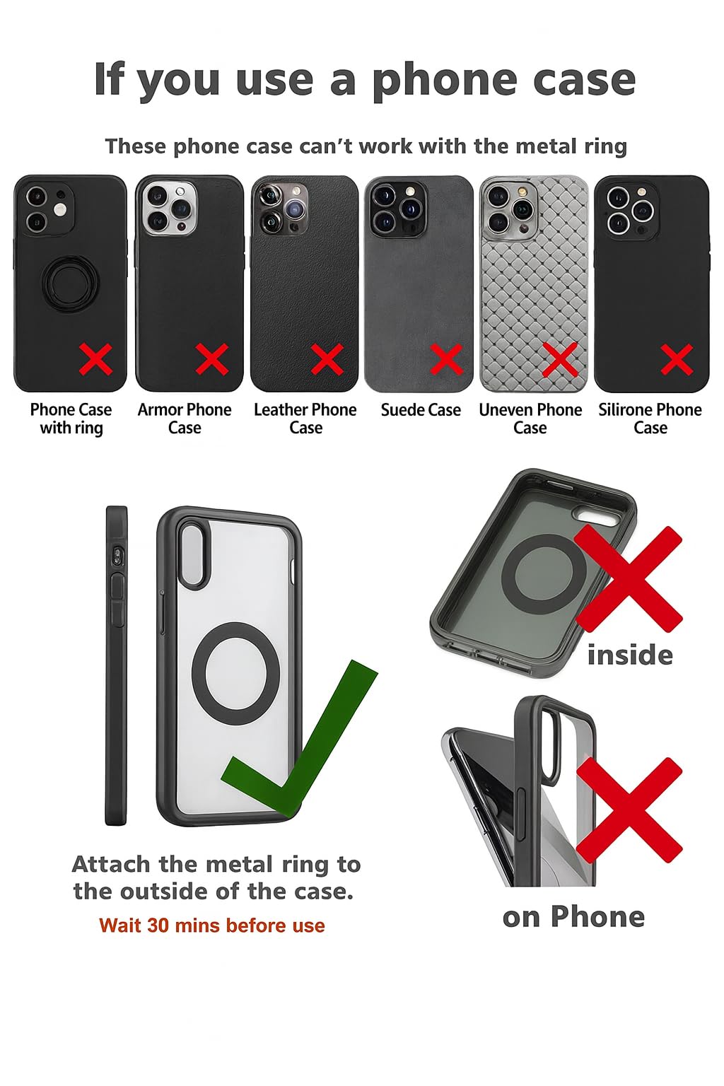 UPTOWN 2026 Nano Gel Ultra Magnetic Phone Holder for car - 360° Adjustable magsafe car Mount with Vacuum Suction, Strong Grip Phone Holders for Your Car, Compatible with iPhone 17 pro max 16 15 14
