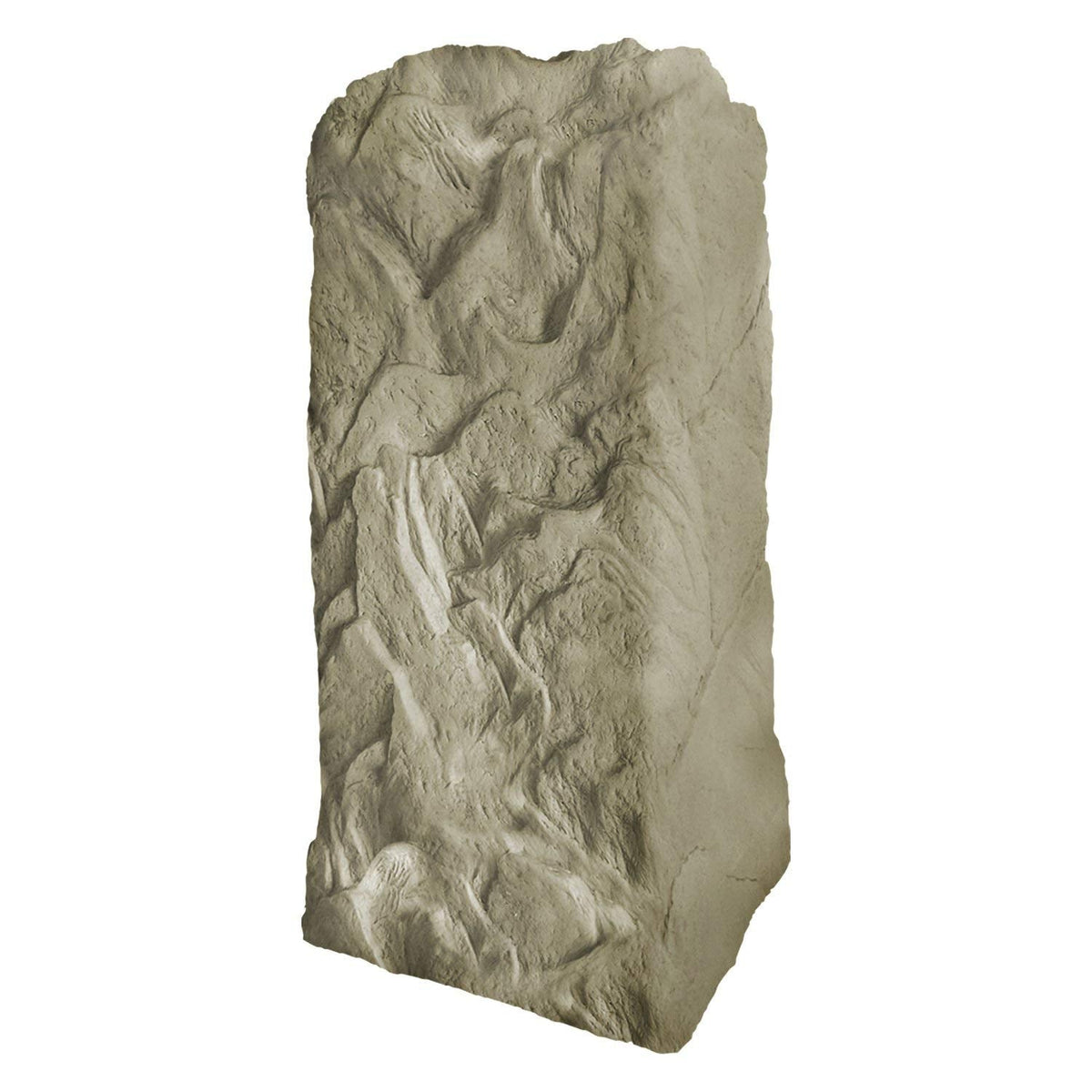 EMSCO Landscape Rock Cover – Sandstone– Monolith – Decorative Artificial Rock for Concealing Utility Fixtures, Pipes, Valves & Landscape Equipment