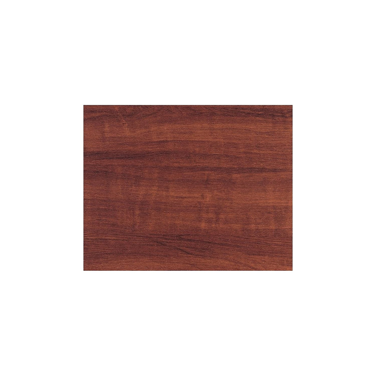 Iceberg OfficeWorks Premium Mobile Training Table – 72” Rectangular Desk with Locking Wheels, Mahogany Top & Black Frame – Rolling Conference Table for Offices, Classrooms, or Workspaces