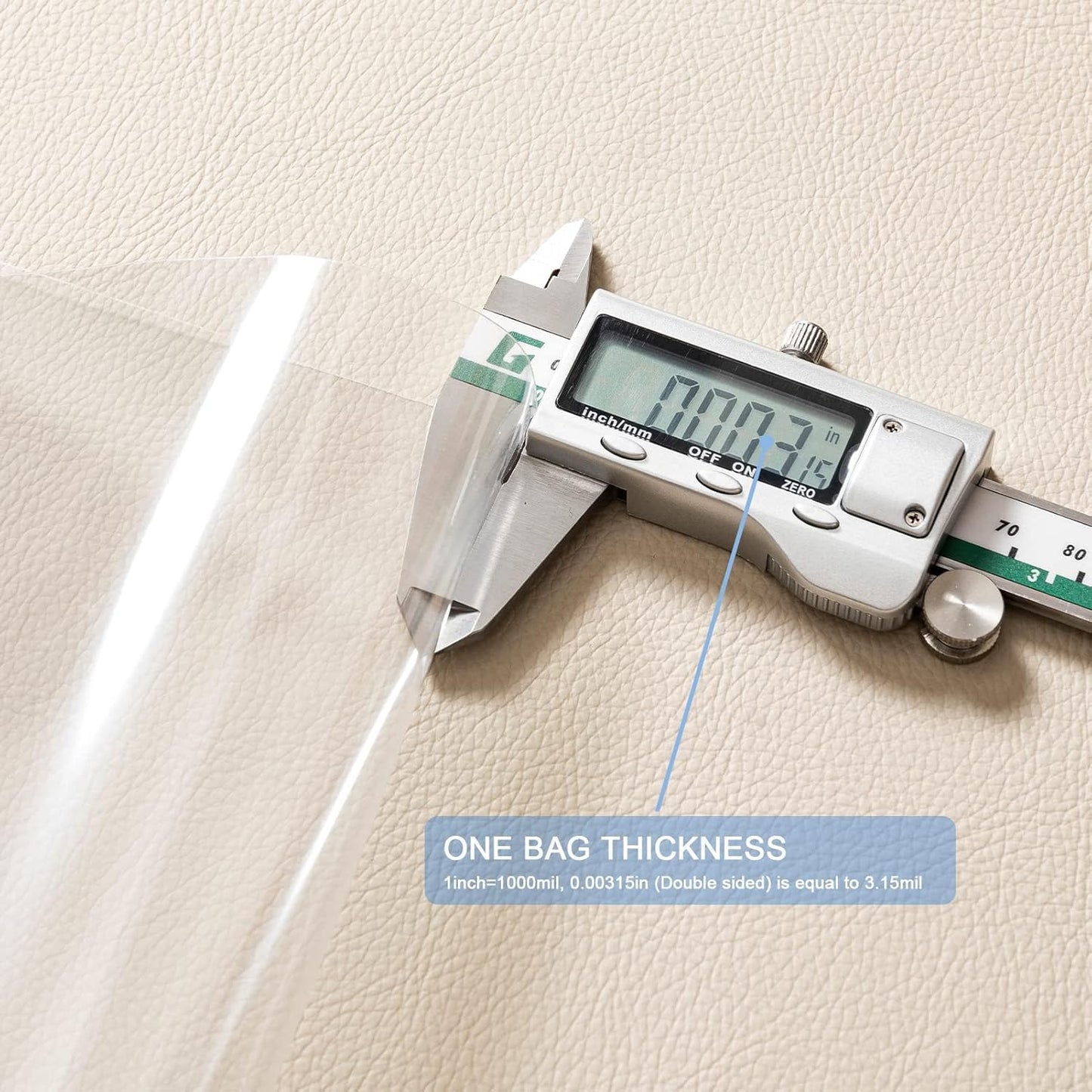 joybest 8 X 10 Inch (1000 Pcs) Clear Plastic Bags, Reclosable Zipper Poly Bags with Resealable Zip Top Lock for Brochure, Prints, Notebook, Document Storage