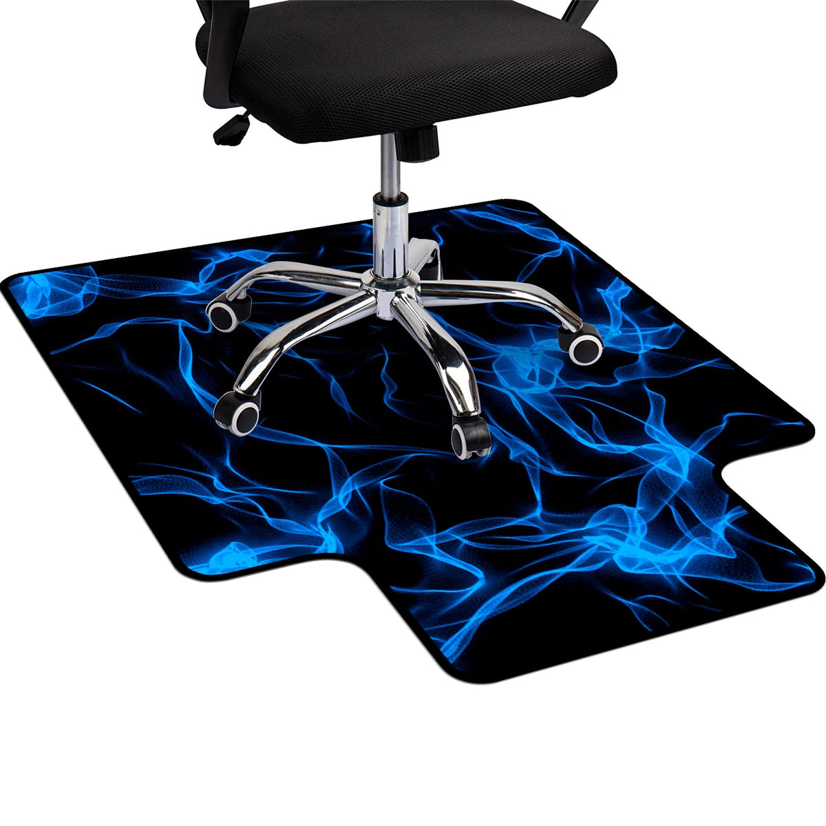 Keepcute Gaming Chair Mat for Hardwood Floor and Carpet - Anti-Slip Office Desk Mat, Floor Protector for Computer and Gaming Room 36"x48"