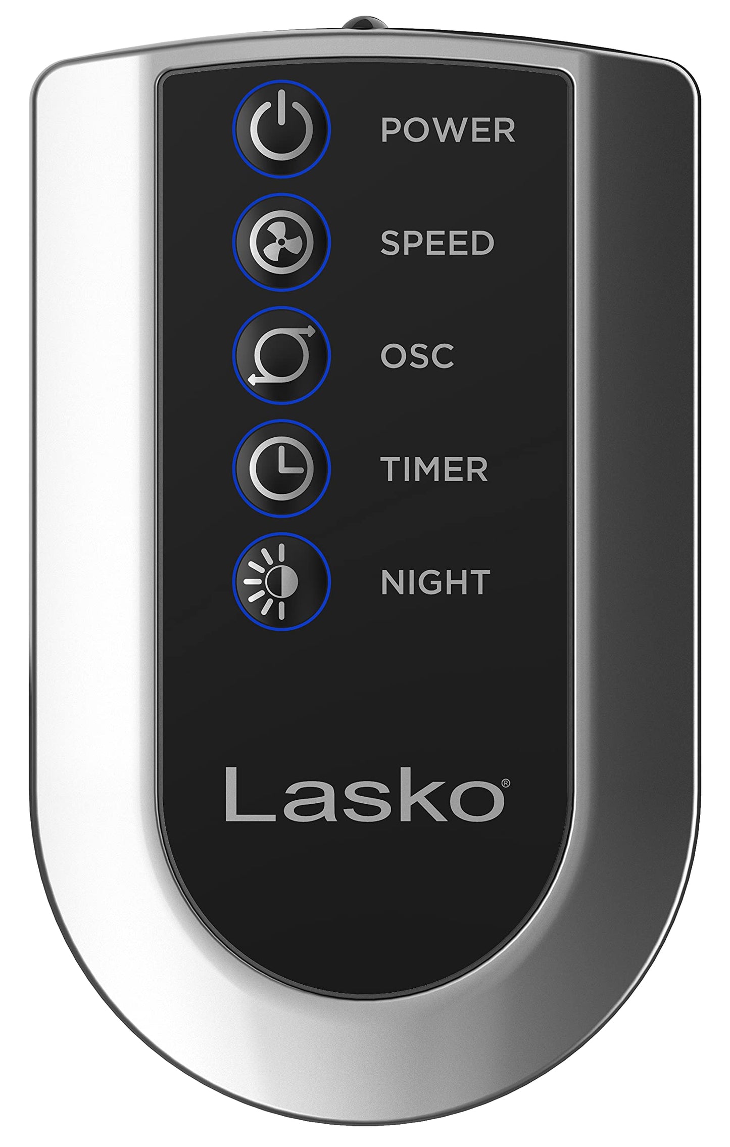 Lasko Oscillating Tower Fan with Remote, Quiet Floor Fans for Bedroom, 42", Woodgrain and Grey, T42954