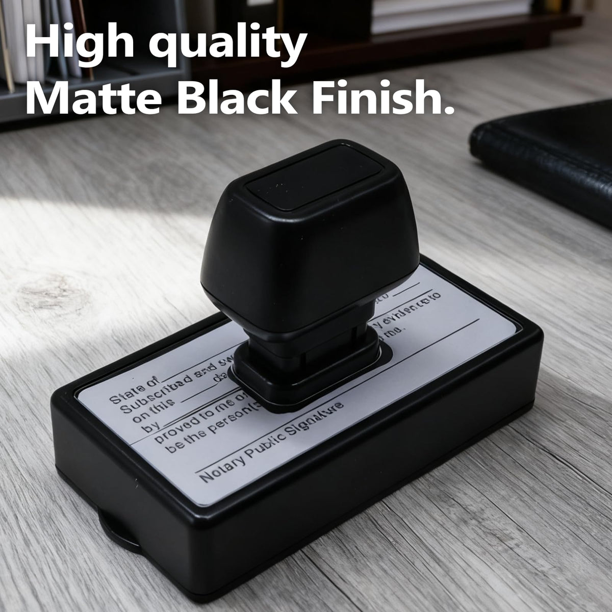 Notary Stamps,Self-Inking Notary Jurat Stamp, Acknowledgement Notary Seals for Public Supplies and Office Use,Notary Supplies That are Easy to Store