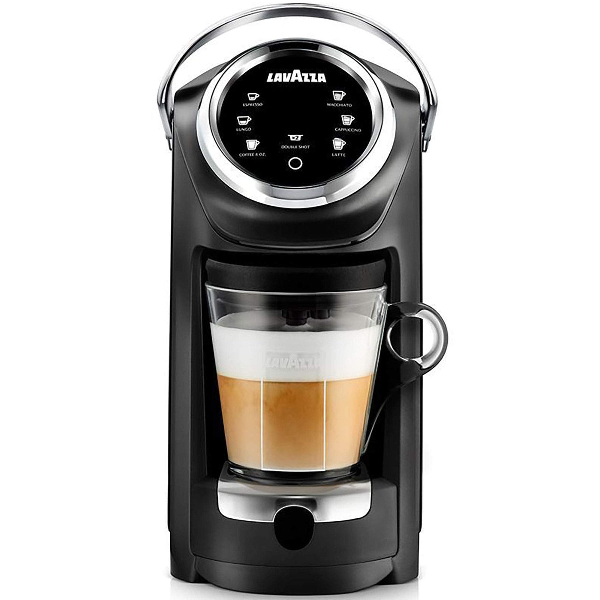 Lavazza Expert Coffee Classy Plus Single Serve ALL-IN-ONE Espresso & Coffee Brewer Machine - (Includes Built-in Milk Vessel/Frother)