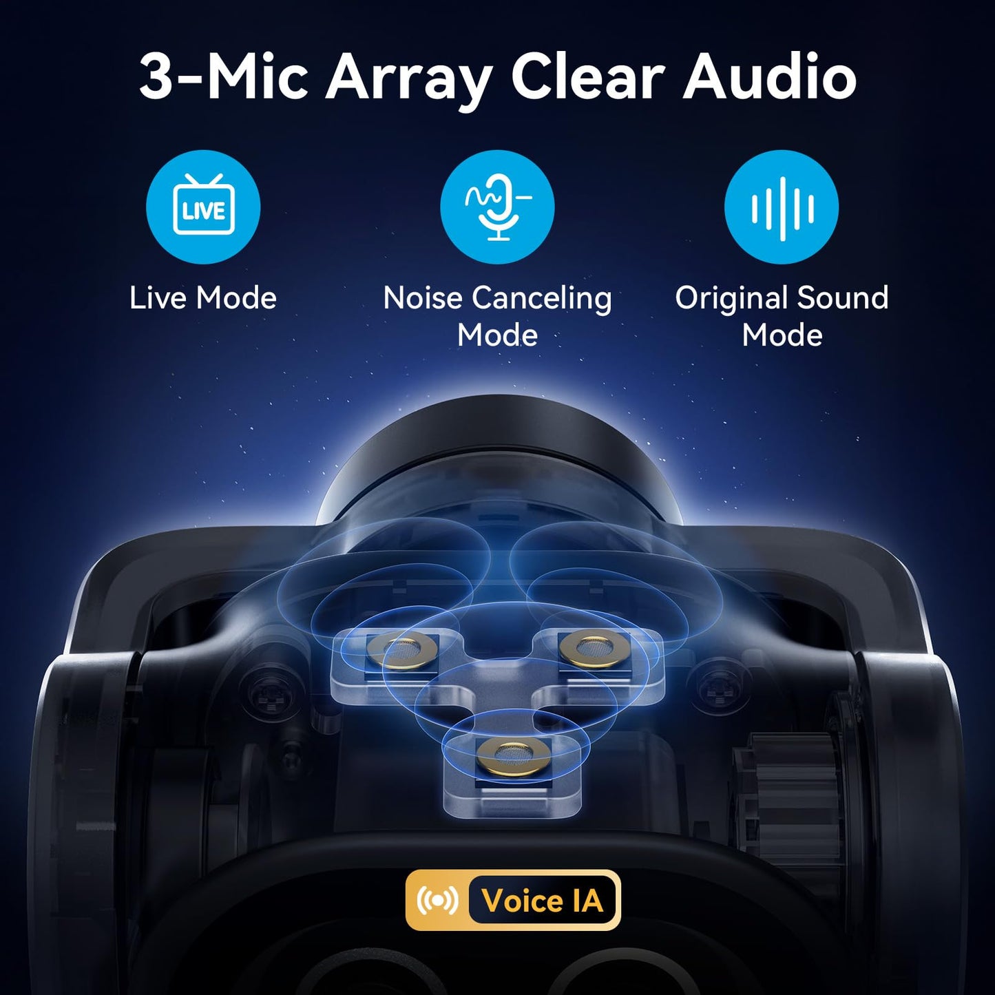 EMEET PIXY Dual-Camera AI-Powered PTZ Camera 4K, AI Tracking, PDAF&AI Autofocus 0.2s, 1/2.55'' Sony Sensor, 3 Mics, Presets, Gesture Control, 4K Webcam for Streaming and OBS/Twitch/Switch 2 Compatible