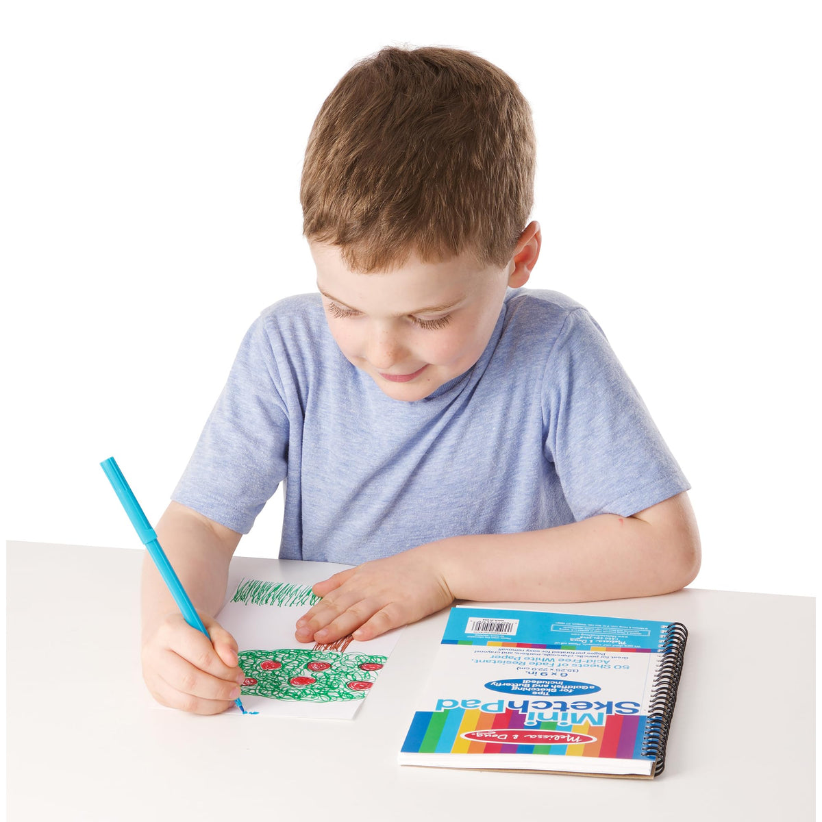 Melissa & Doug Drawing Paper, Sketch Pad, 3-Pack Bundle for Coloring, Writing or Painting (6 x 9 inches) - 50 Sheets Each, Kids Drawing Pad & Art Supplies for Kids Ages 3+