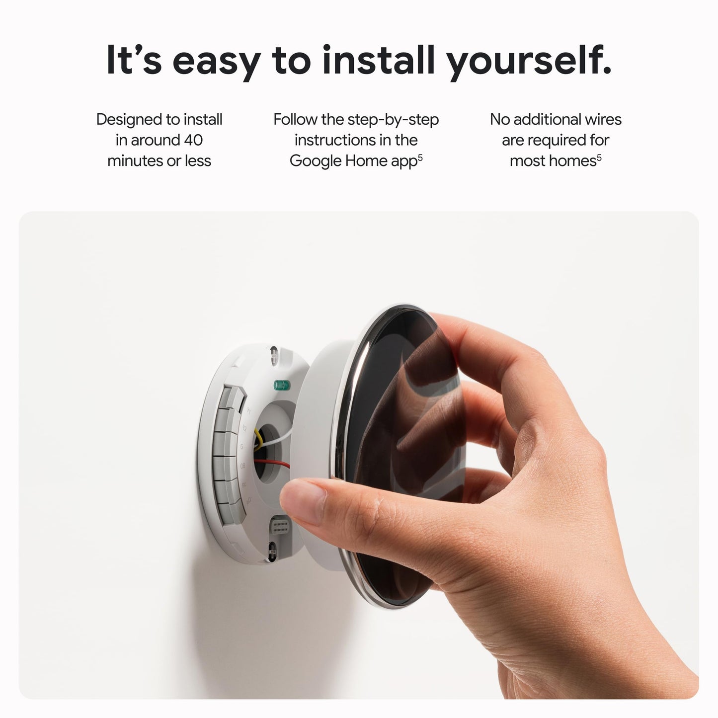 Google Nest Learning Thermostat (4th gen) + Nest Temperature Sensor (2nd gen) - Silver