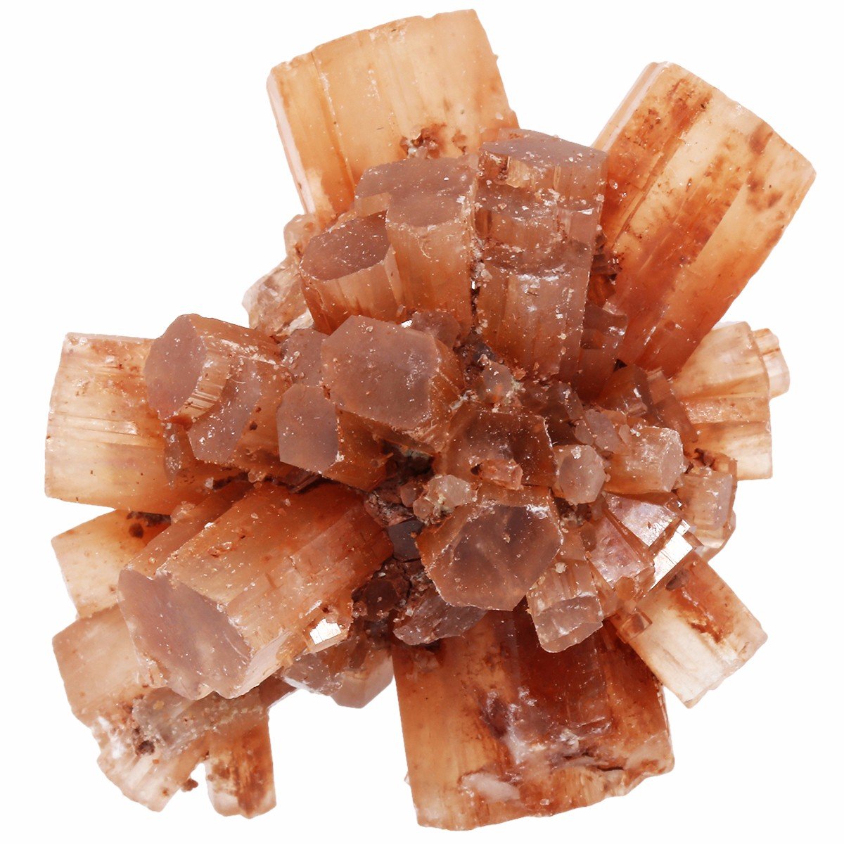 Rockcloud Natural Aragonite Calcite Cluster Healing Crystal Quartz Irregular Home Decoration Specimen Figurine