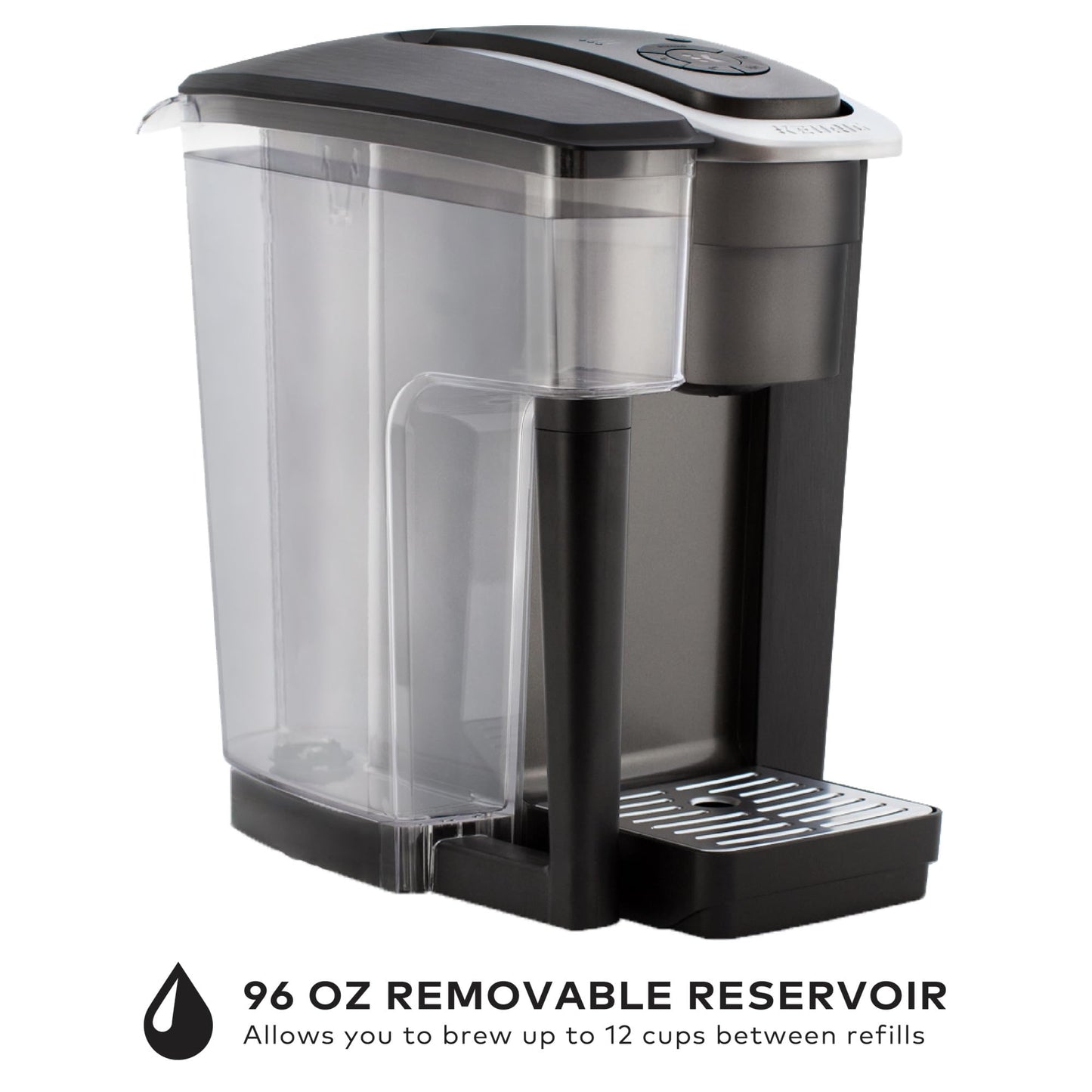 Keurig K-1550 Small Business Single Serve Coffee Maker, 96 oz Water Reservoir, Black