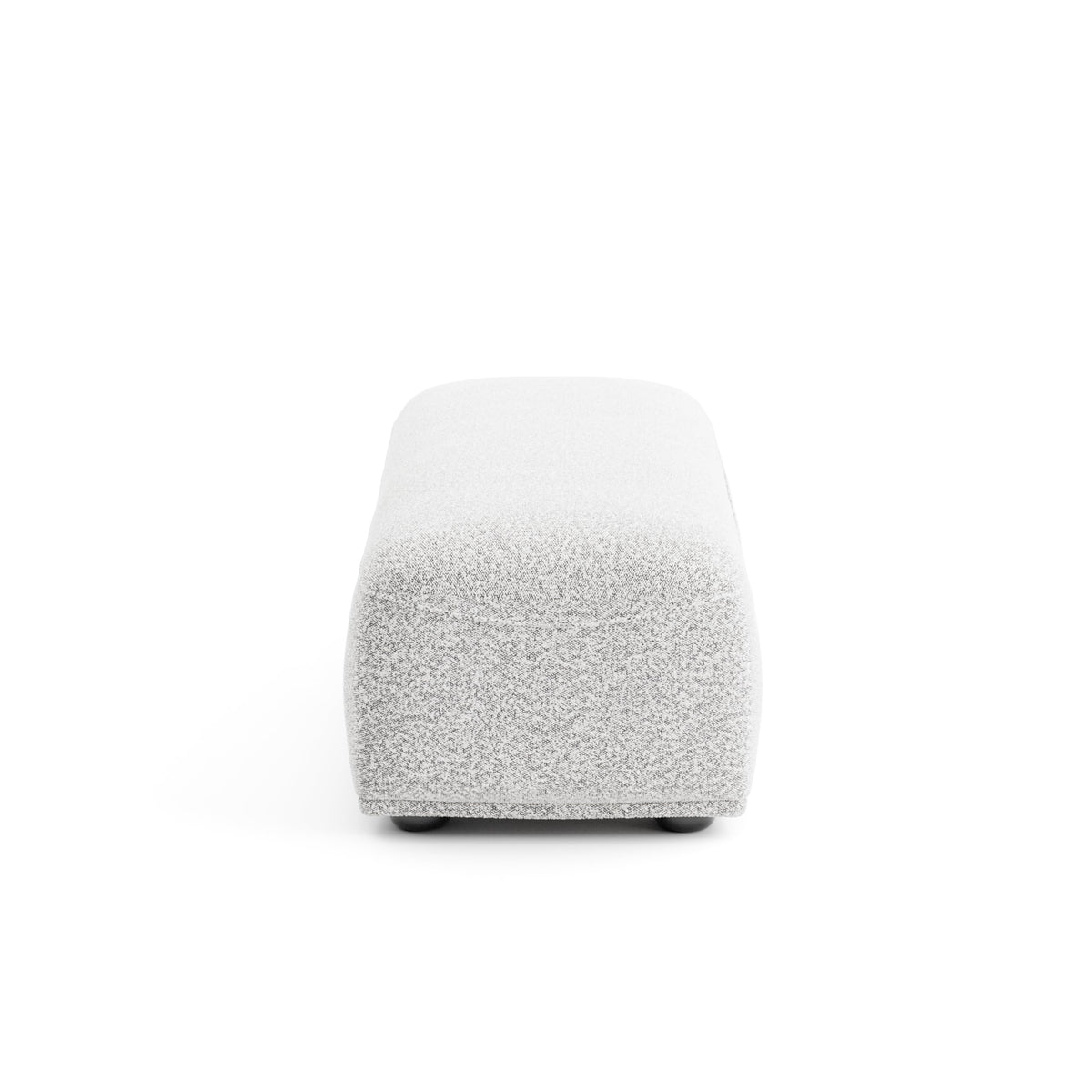 Furniture of America Tatiana Modern Boucle Modular Rectangular Ottoman for Living Room, Office, Free-Combined, FSC & Oeko TEX Certified, Light Gray