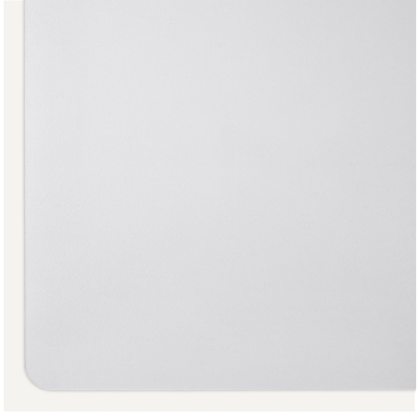 Amazon Basics Office Chair Mat for Hard Floors, Clear, Smooth Surface, Protects Hard Floors, 46" x 60"