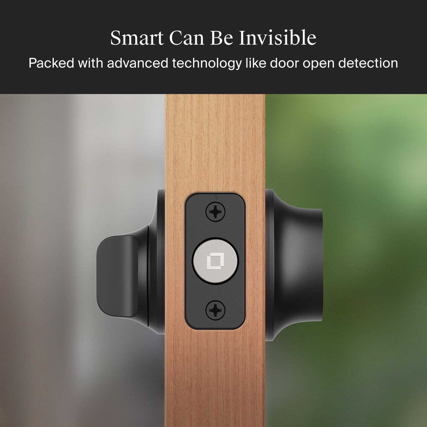 Level Lock Pro - World’s Smallest, Fastest, Innovative Smart Lock - Matter-Over-Thread Deadbolt Plus Apple Home Key - Keyless & Remote Access via Apple, Alexa, Google Home, SmartThings (Matte Black)
