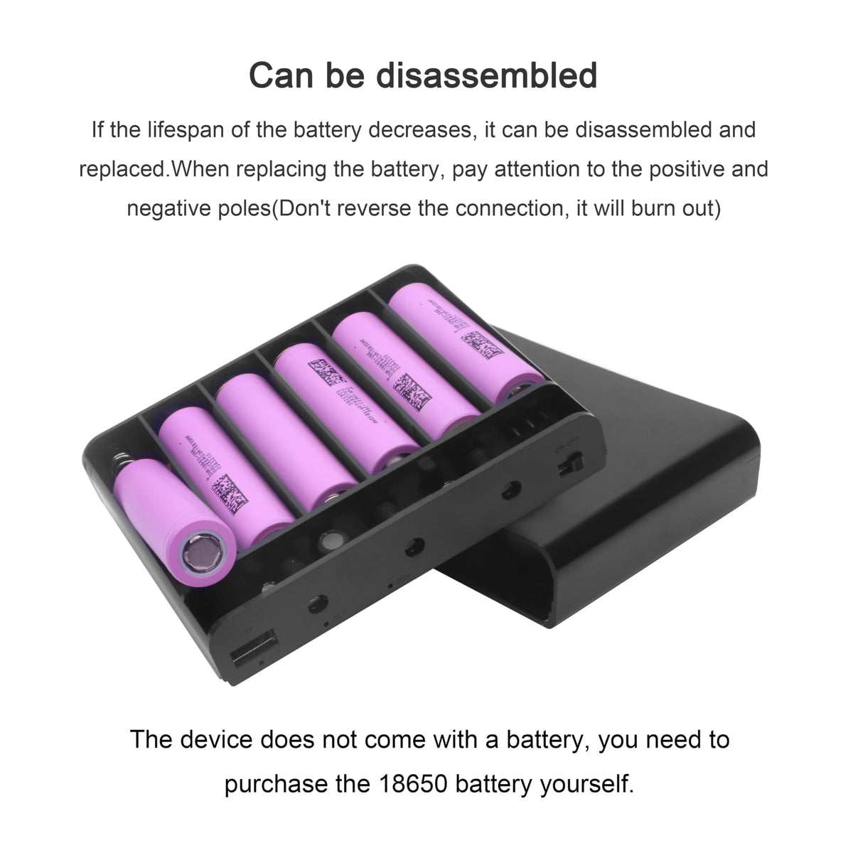 Mini UPS Battery Backup with Replaceable Lithium Battery, DC 5V/9V/12V 4A Output for Router/Modem/LED Lights/Electronics, Portable Uninterruptible Power Supply for Home Office