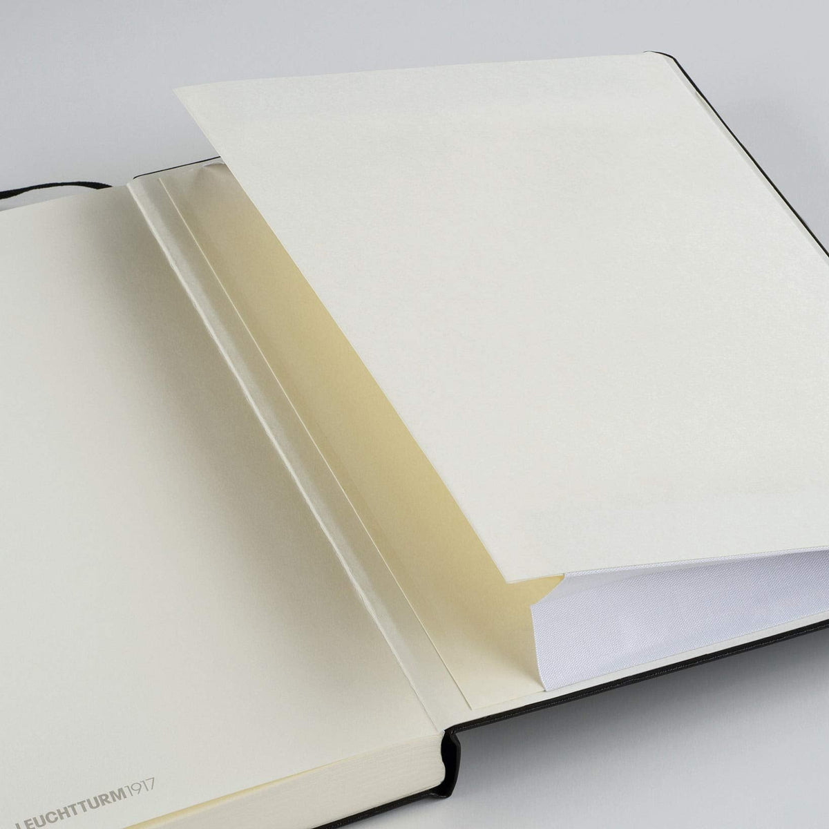 LEUCHTTURM1917 - Notebook Hardcover Master Classic A4+ - 235 Numbered Pages for Writing and Journaling (Navy, Squared)