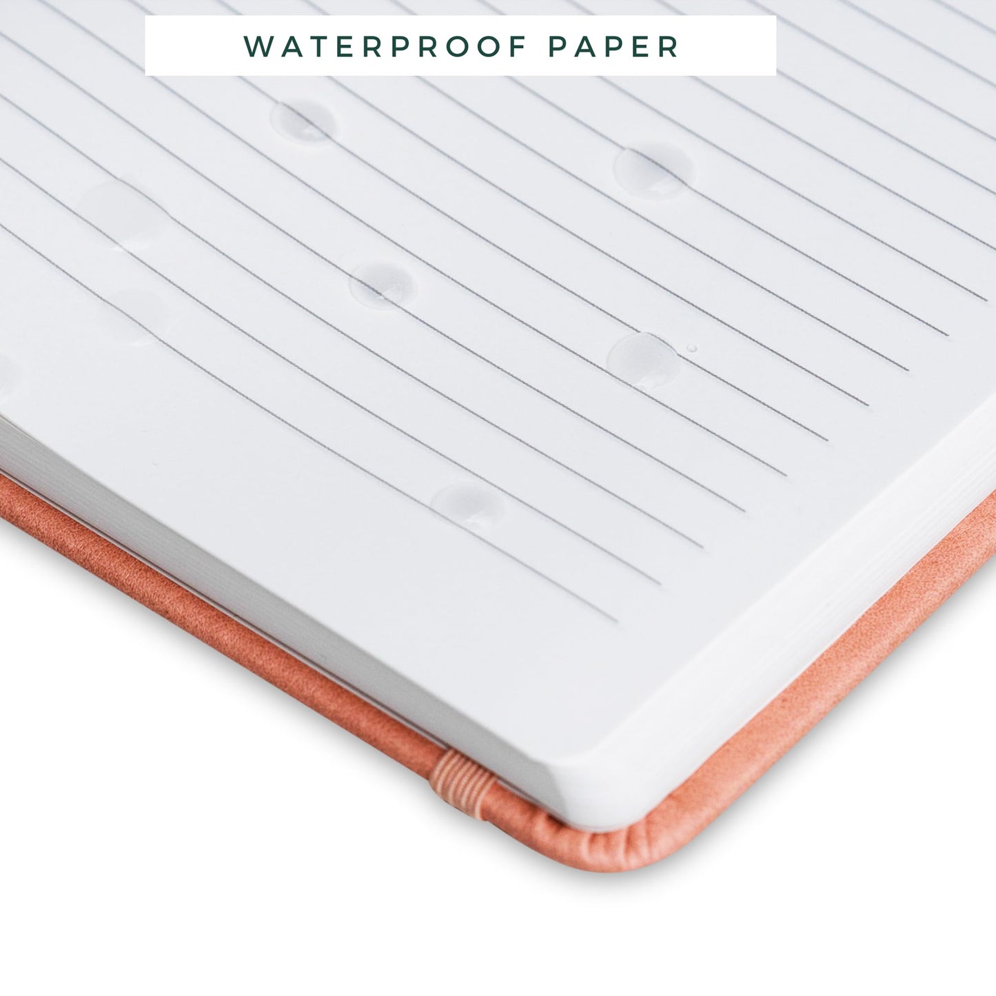 Daily Bliss Stone Paper Journal Premium A5 Hardcover Vegan Leather Notebook Journal | 160 Pages | Premium Quality Professional Notebook For Men and Women |Comes With Gift Box Waterproof Notebook