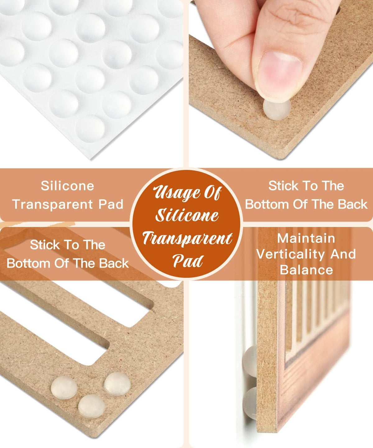 Putuo Decor Boho Abstract Wall Art Set of 3, Modern Minimalist Wooden Wall Decor, Geometric Aesthetic Botanical Artwork, Mid-Century Modern Design for Living Room, Bedroom, Office, Black 16.5 x 8.6