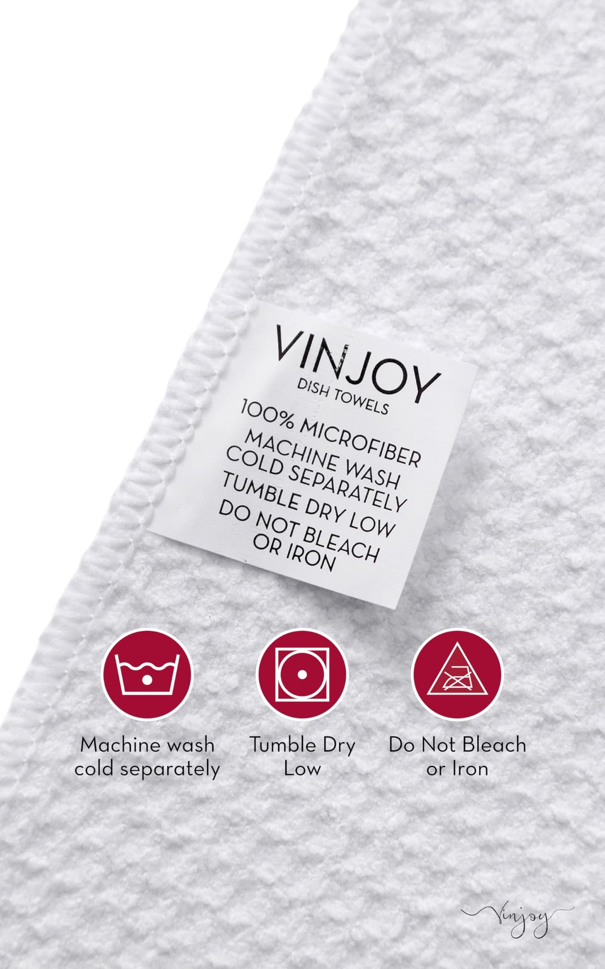 Vinjoy Funny Cat Puns Kitchen Dish Towels Set of 4 – Microfiber Waffle Tea Towels – Housewarming Gifts, Cat Lady Kitchen Gifts, Decorative and Functional Funny Towels for Home, Wedding, Secret Santa