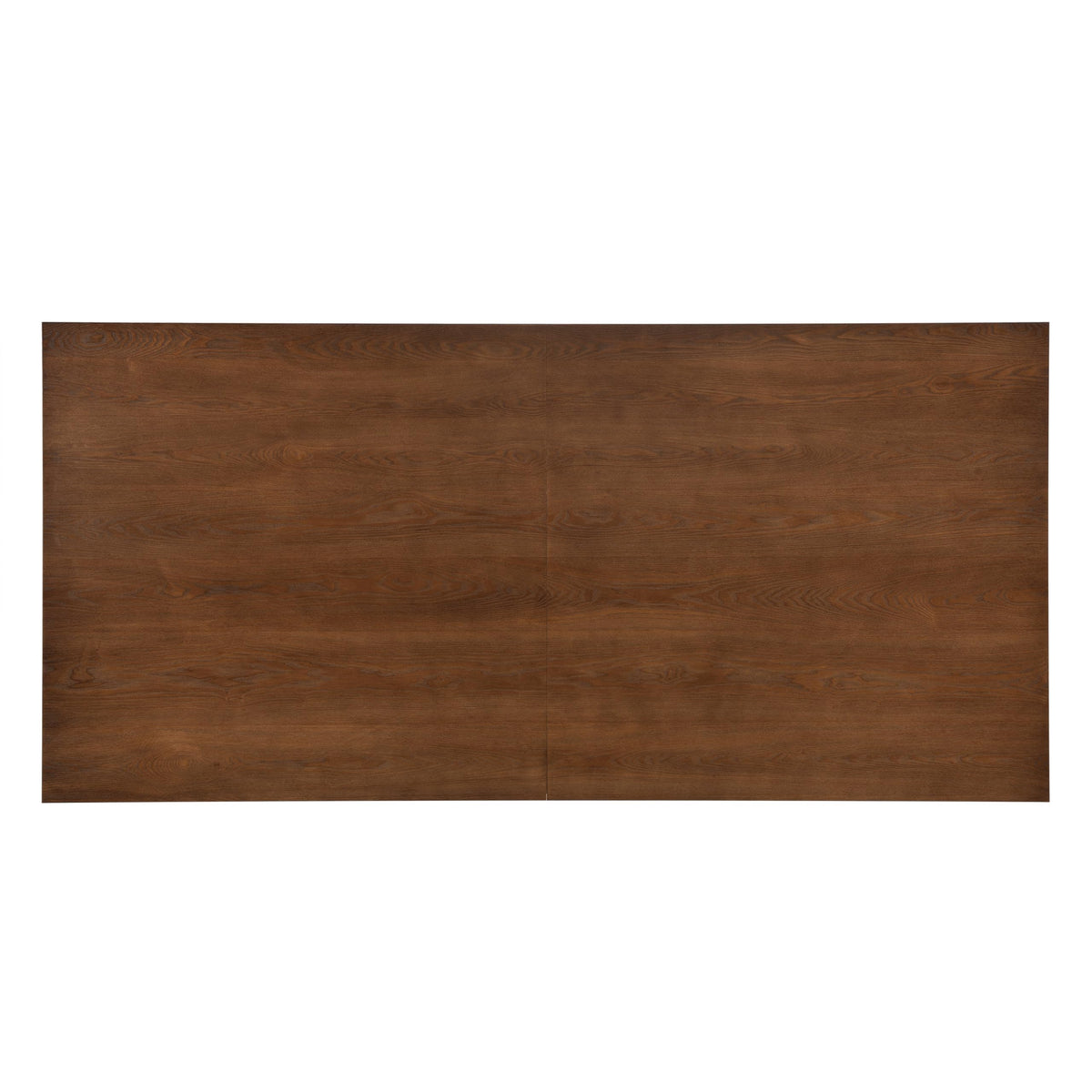 84" Mid Century Modern Dining Table for 6-8 Farmhouse Wood Kitchen Dining Room Table with Fluted Pedestal Base Large Rectangle Dinner Tables for Kitchen Dining Living Room, Walnut