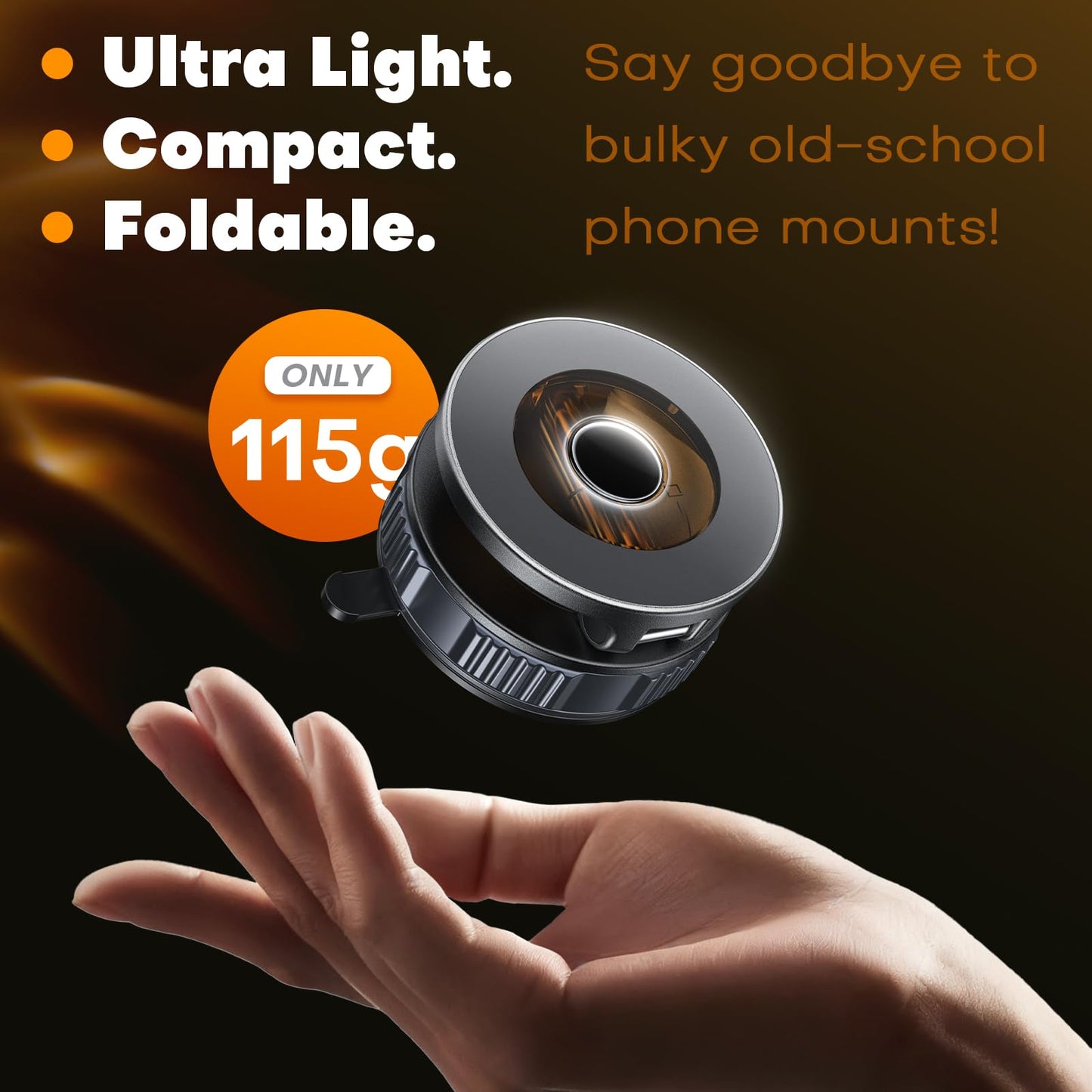 Magnetic Phone Holder for Car [98+ LB Strongest Suction & 2800gf Strongest Magnetic] 360° Adjustable Car Phone Holder for Magsafe Phone Holders for Your Car for iPhone 17 Pro Max 16 15 14 13 12 Plus