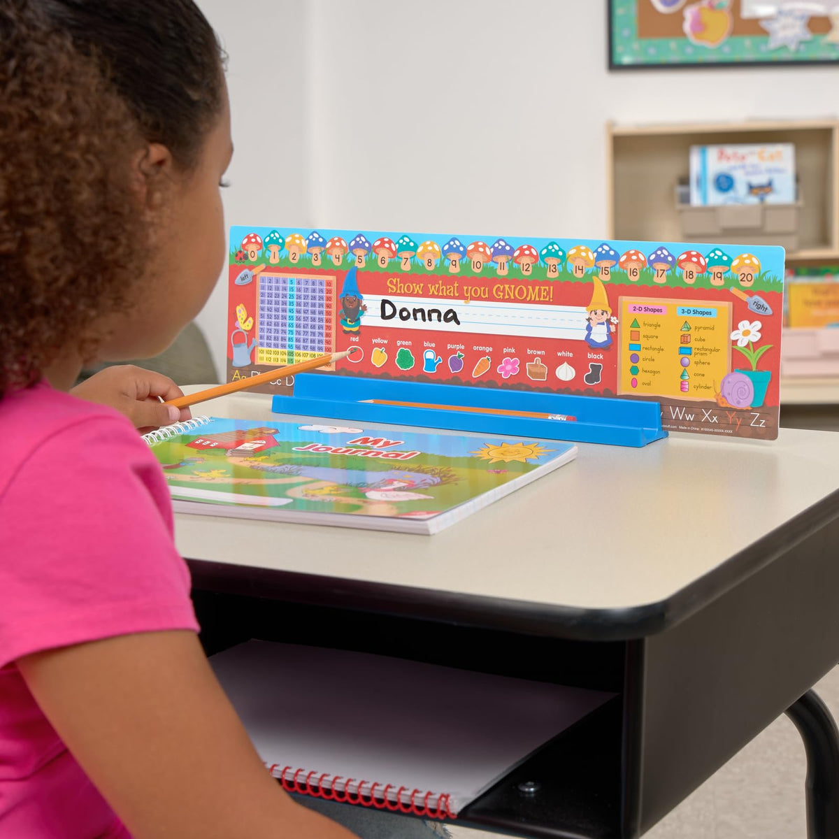Really Good Stuff 6PK Desktop Prop and Park Station with Adhesive Grip and Separate Components for Optimal Storage