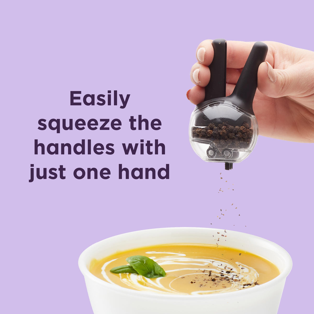 Chef'n Mini Magnetic Salt and Pepper Grinder Set