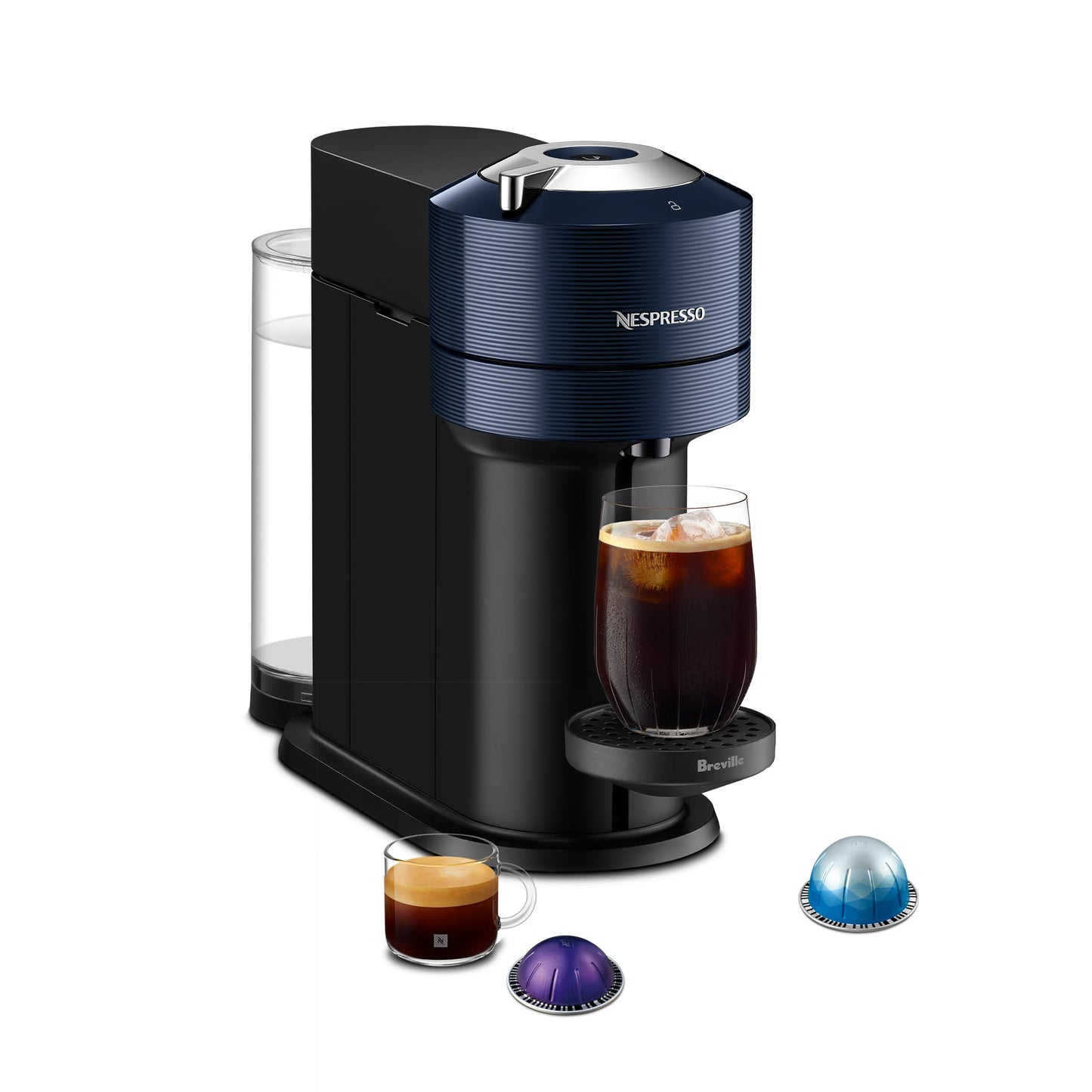 Nespresso Vertuo Next Coffee and Espresso Maker by Breville, Navy