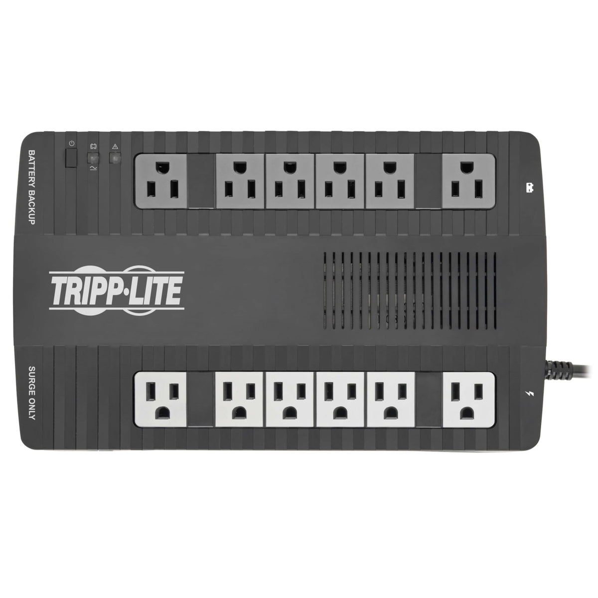 Tripp Lite 900VA UPS Battery Backup, 480W AVR Line Interactive, USB, Ultra-Compact (AVR900U)