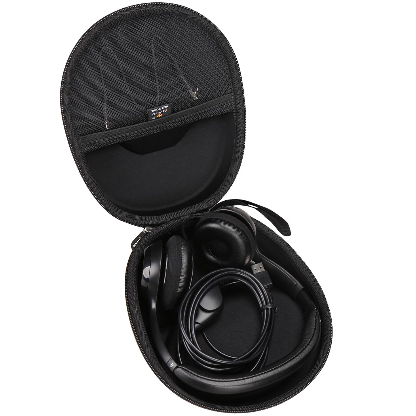 Aproca Case Compatible with Logitech H390 / H391 / Zone 301 / Zone 300 Wired Headset, Protable Storage Bag for Accessories (Case Only)