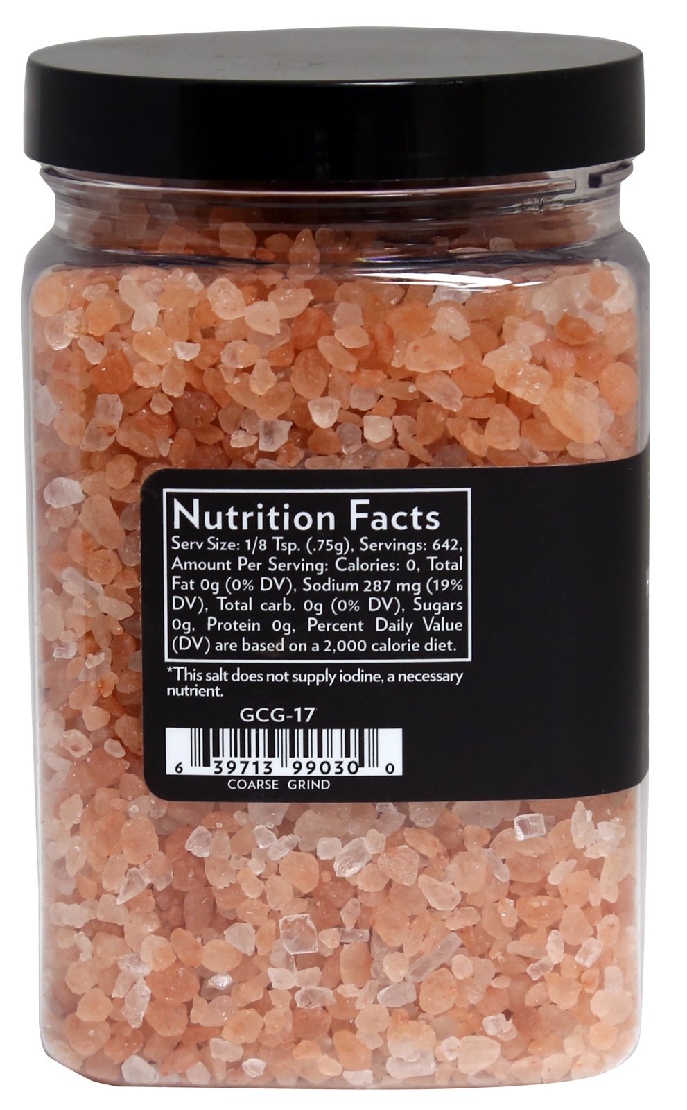 Evolution Salt - Himalayan Pink Salt Coarse Grind, 17 oz