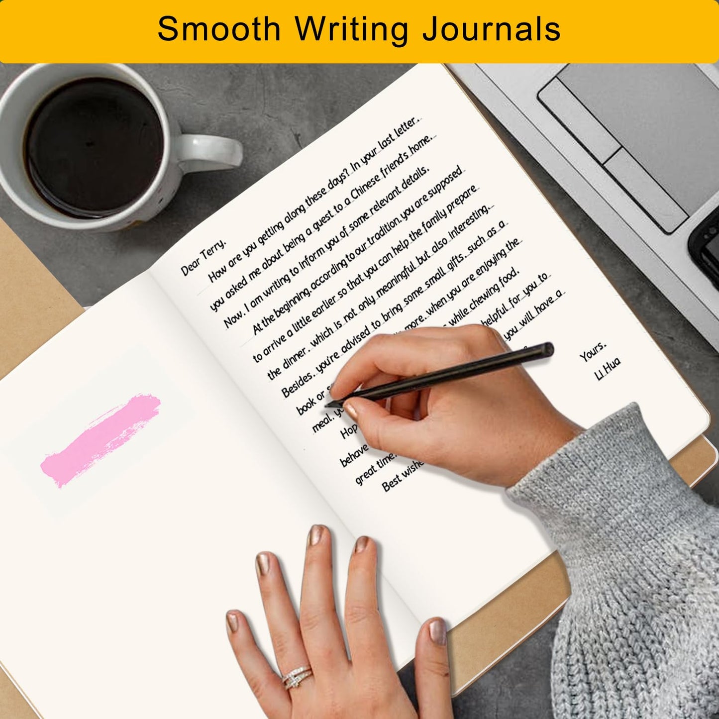 EUSOAR Kraft Notebooks, 12 Packs Large A4 8.5" x 11"，40 Sheets/ 80 Pages Journals in Bulk for Writing, Blank Paper Sketchbooks Composition Travel Journal Notebook Set for Office Work