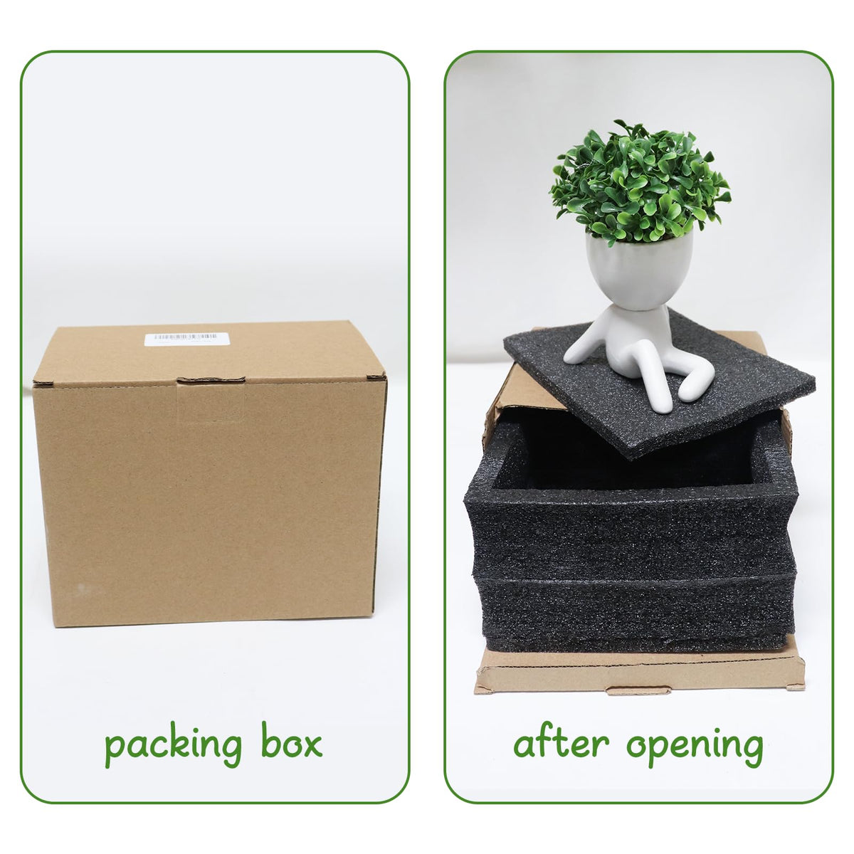 Zerzsy Desktop Plant for Women Office Decoration Fake Plant Succulents Artificial for Home Bathroom Living Room Office Decor Small Fake Plants Decor for Bedroom - Set of 1