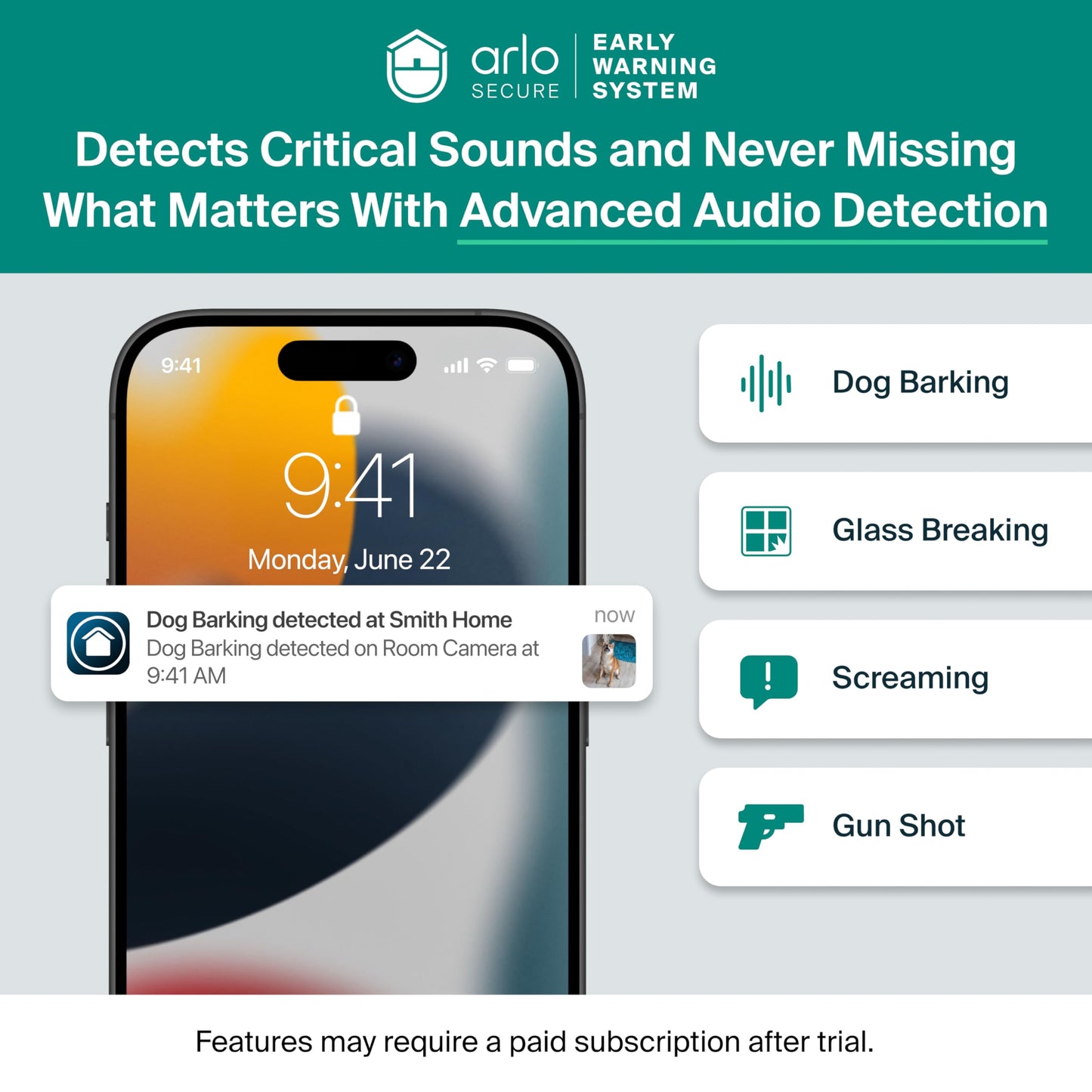 Arlo Essential Pan Tilt Security Camera 2K - Wired Plug-in Power Outdoor Camera, Person Recognition, Package Detection, Animated Preview, 1-Month Trial of Secure Plan, Auto Motion Tracking, 2 Cam