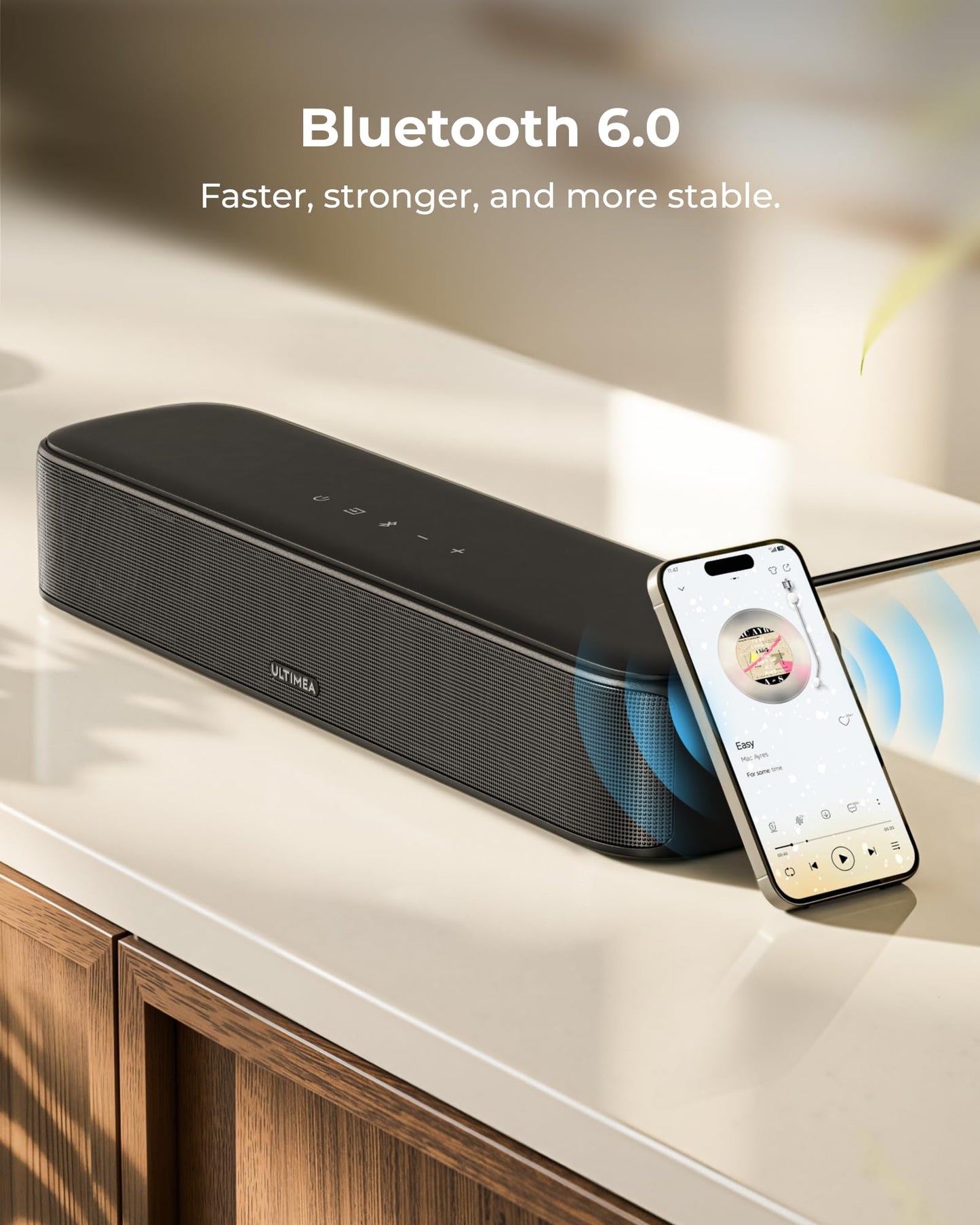 ULTIMEA 7.1ch Surround Sound Bar for Smart TV, with 4 Surround Speakers, Peak Power 330W, Surround Sound System Soundbar with Subwoofer, HDMI ARC, Bluetooth 6.0, Optical, Aux, Aura A40 Pro, 2026 Model