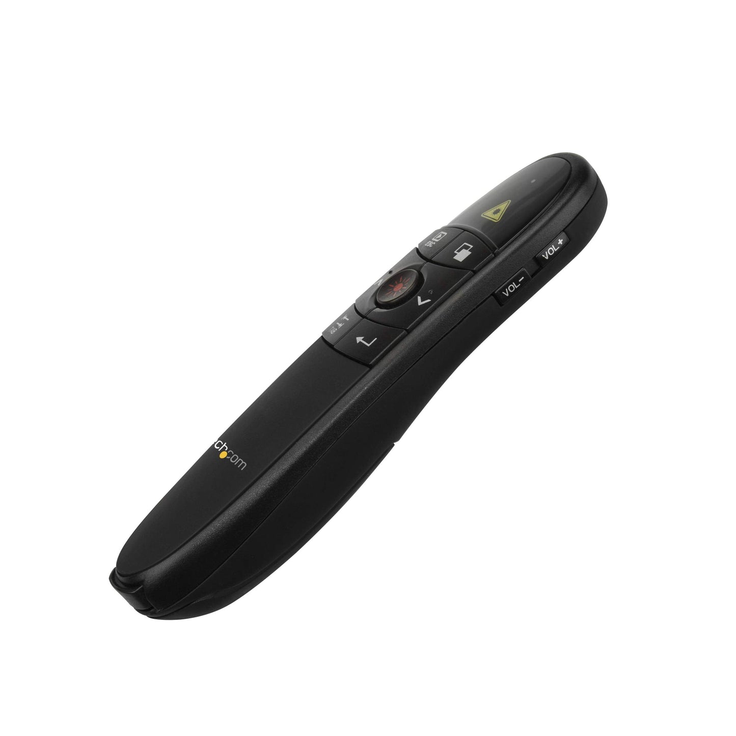 StarTech.com Wireless Presentation Remote with Red Laser Pointer - 90 ft. - PowerPoint Presentation Clicker for Mac & Windows , TAA (PRESREMOTE)